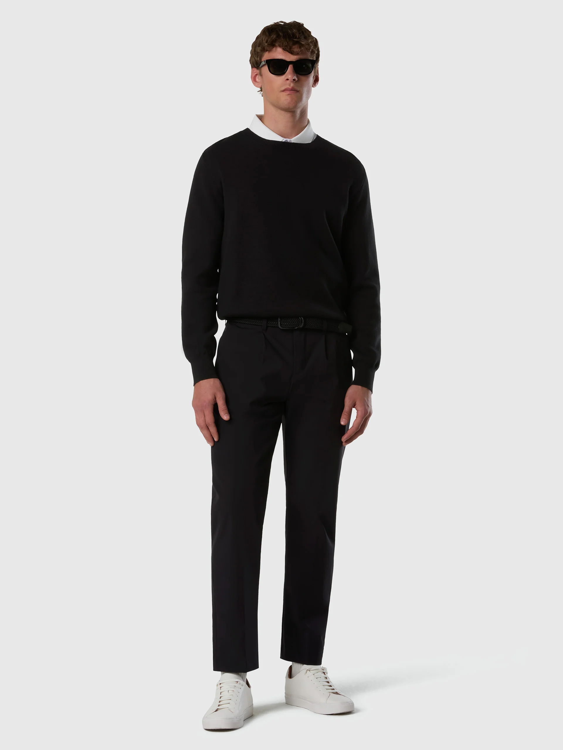 Bonded crew-neck sweater - Image 5