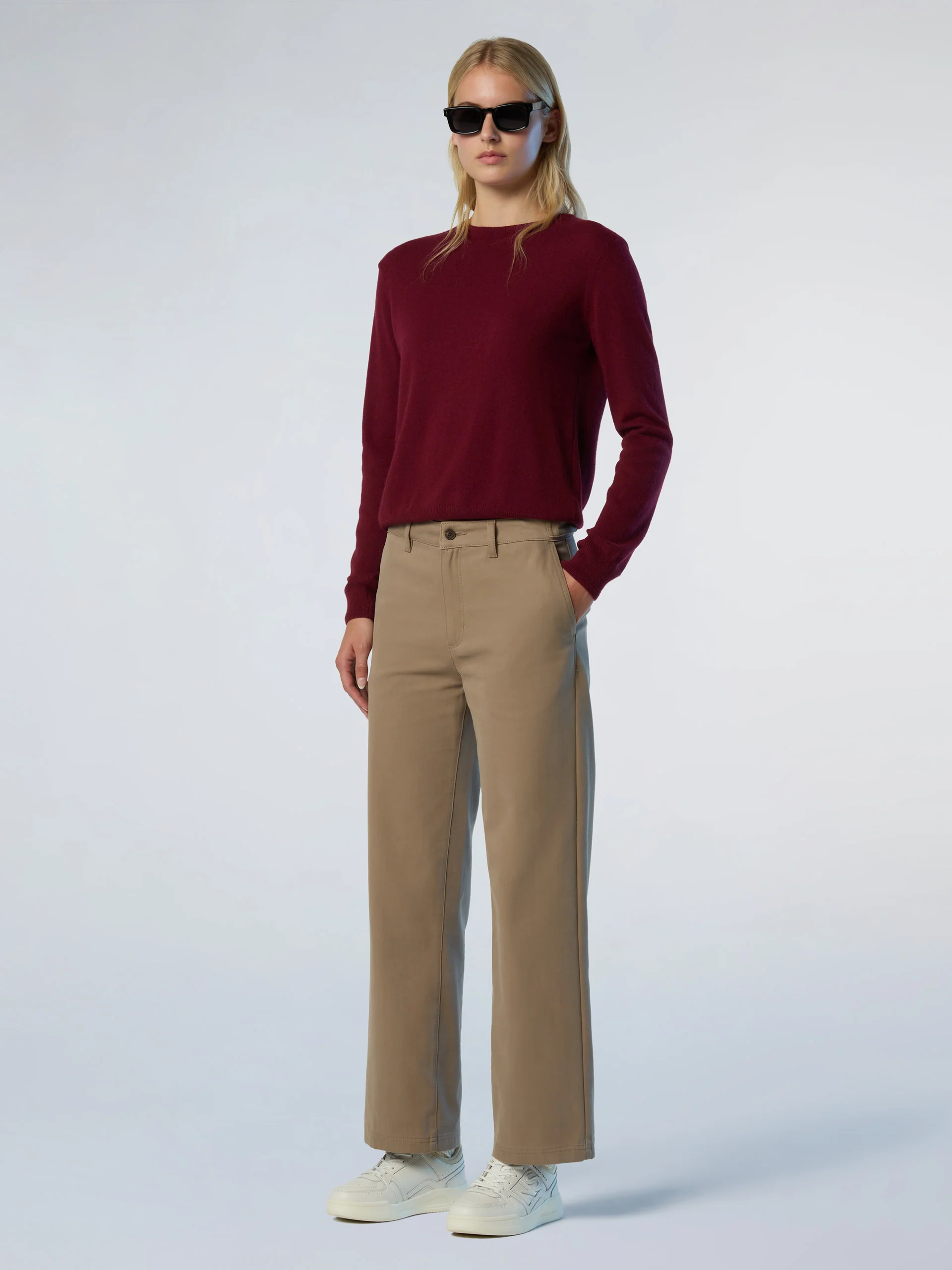 Crew-neck cashmere blend sweater - Image 11