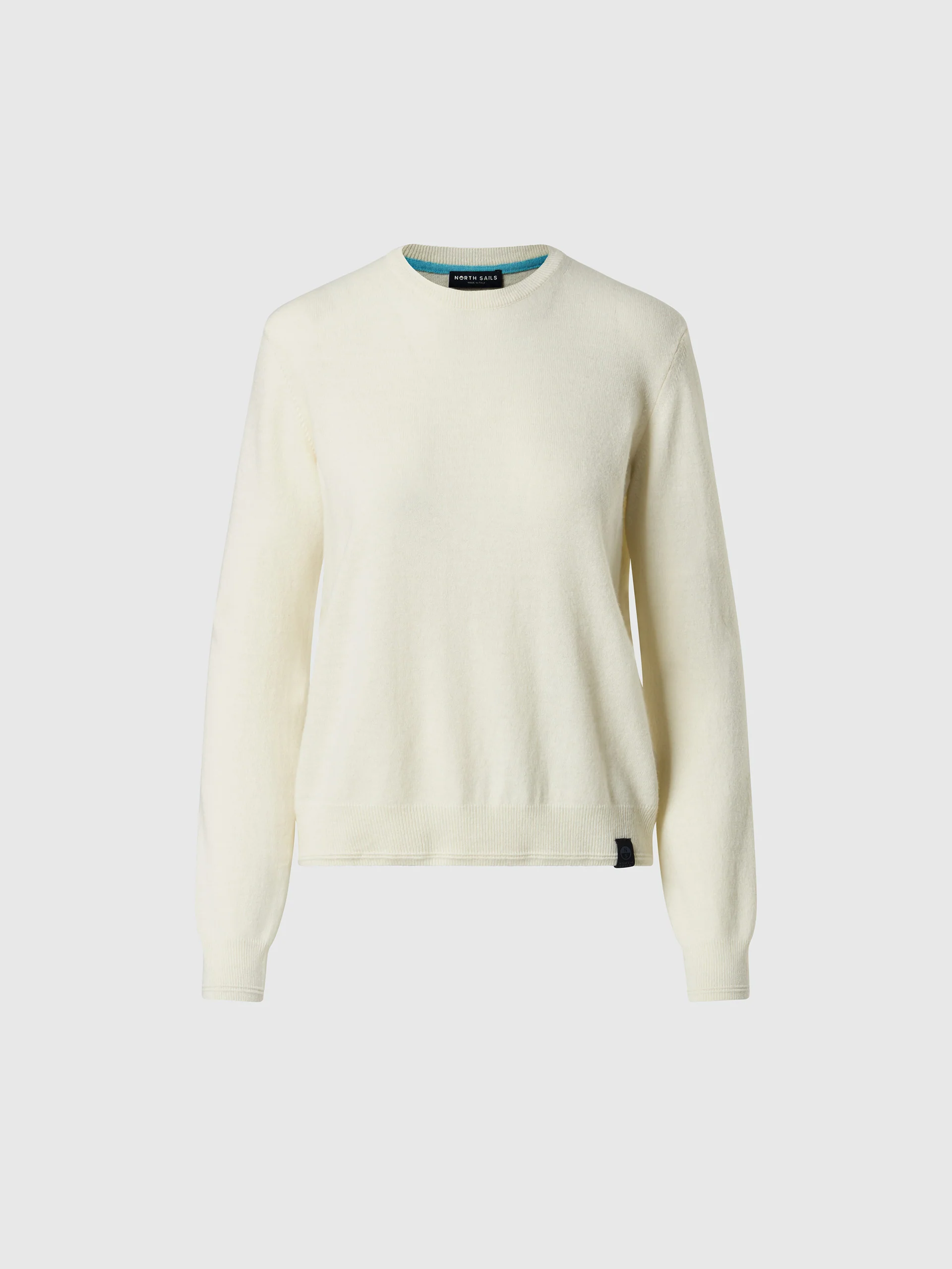 Crew-neck cashmere blend sweater - Image 3