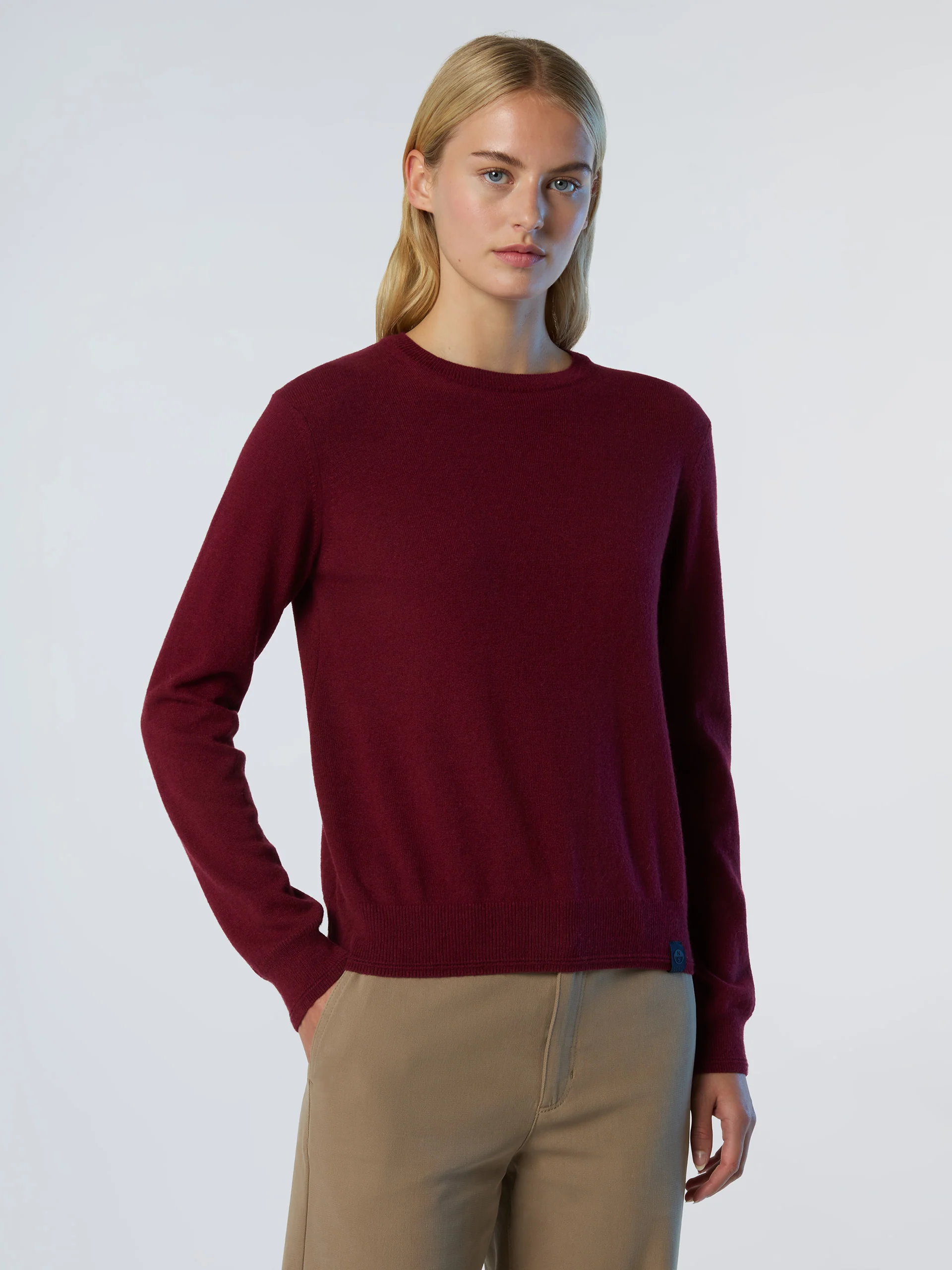 Crew-neck cashmere blend sweater - Image 7