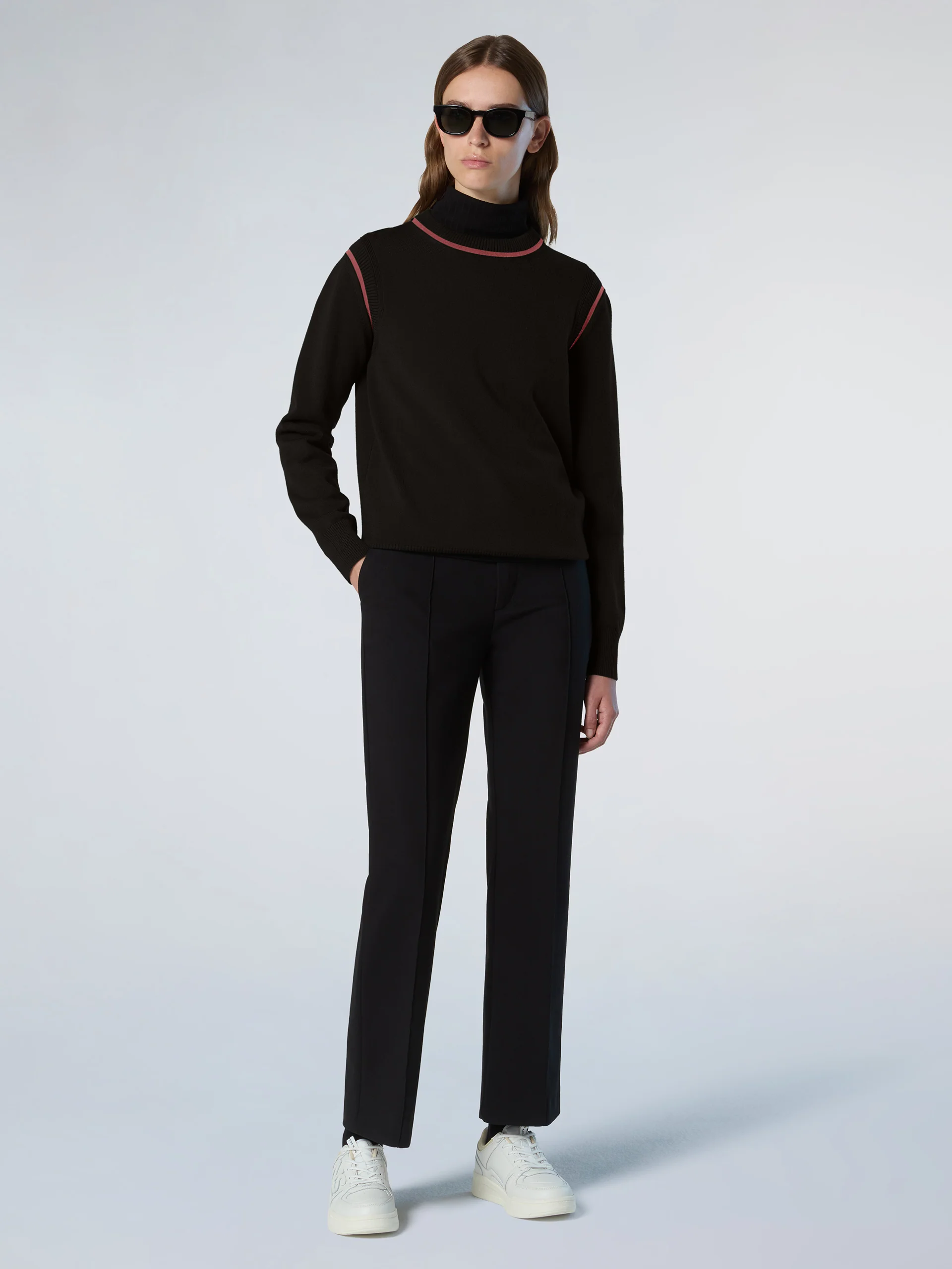 Viscose crew-neck sweater - Image 18