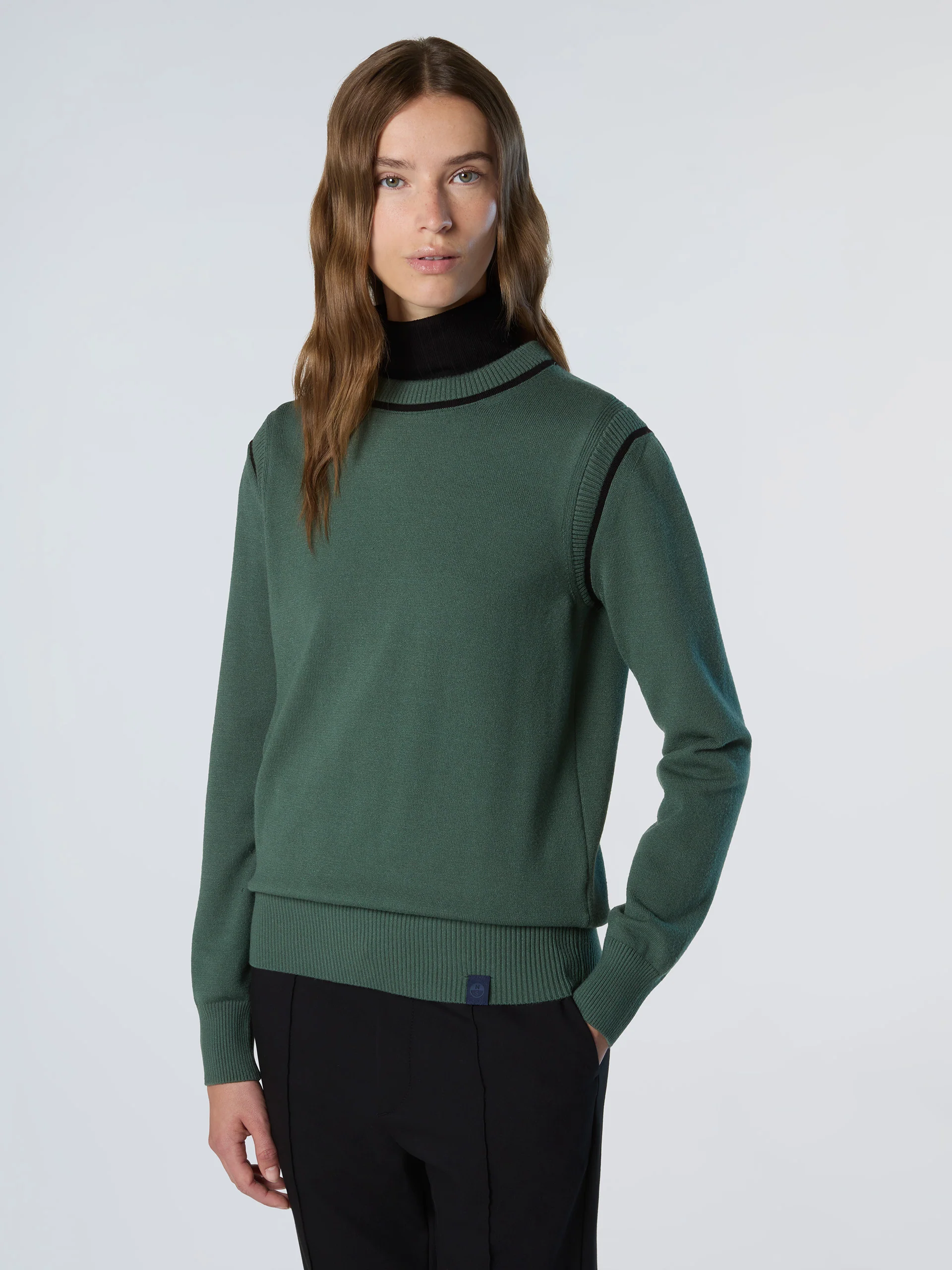 Viscose crew-neck sweater - Image 7