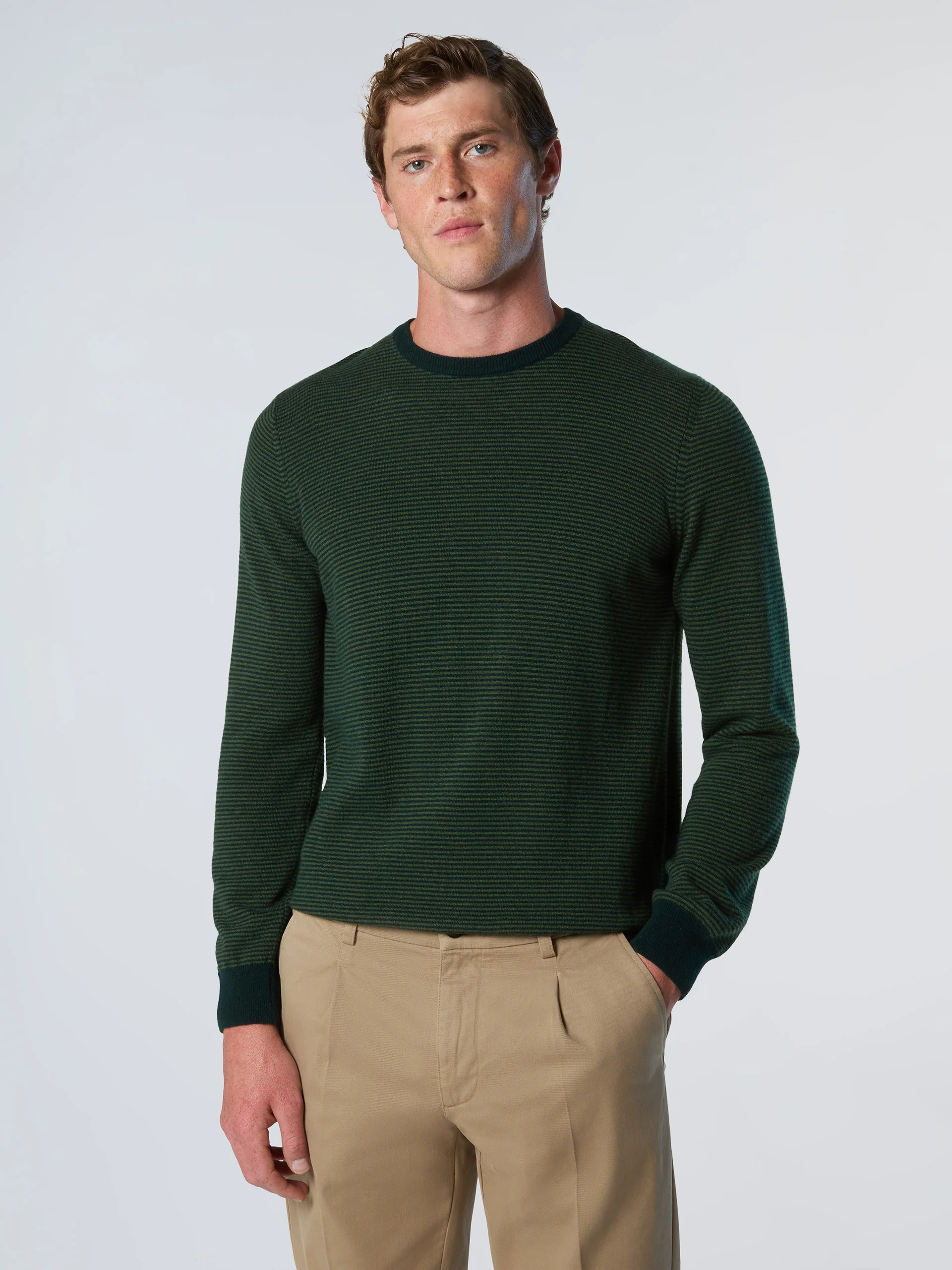 Cashmere blend striped sweater - Image 7