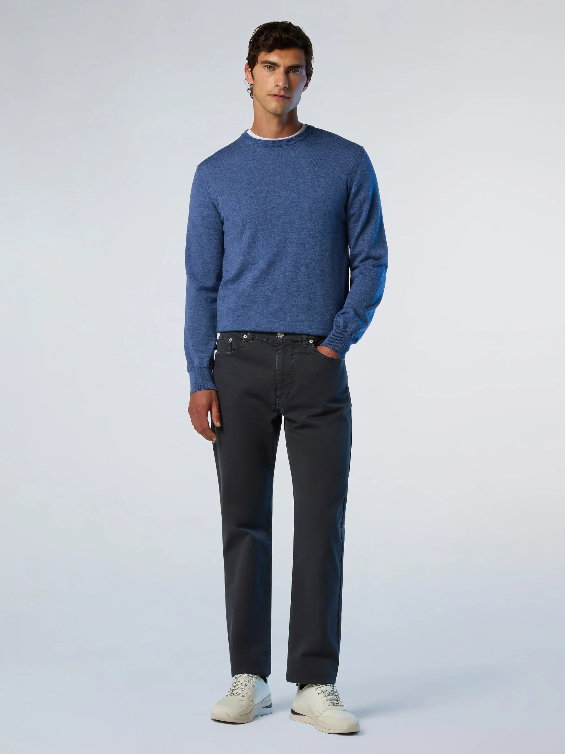 Merino wool crew-neck sweater - Image 11