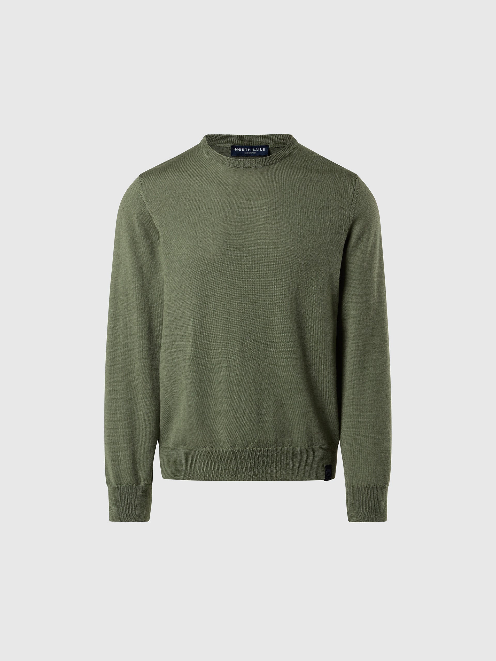 Merino wool crew-neck sweater - Image 21