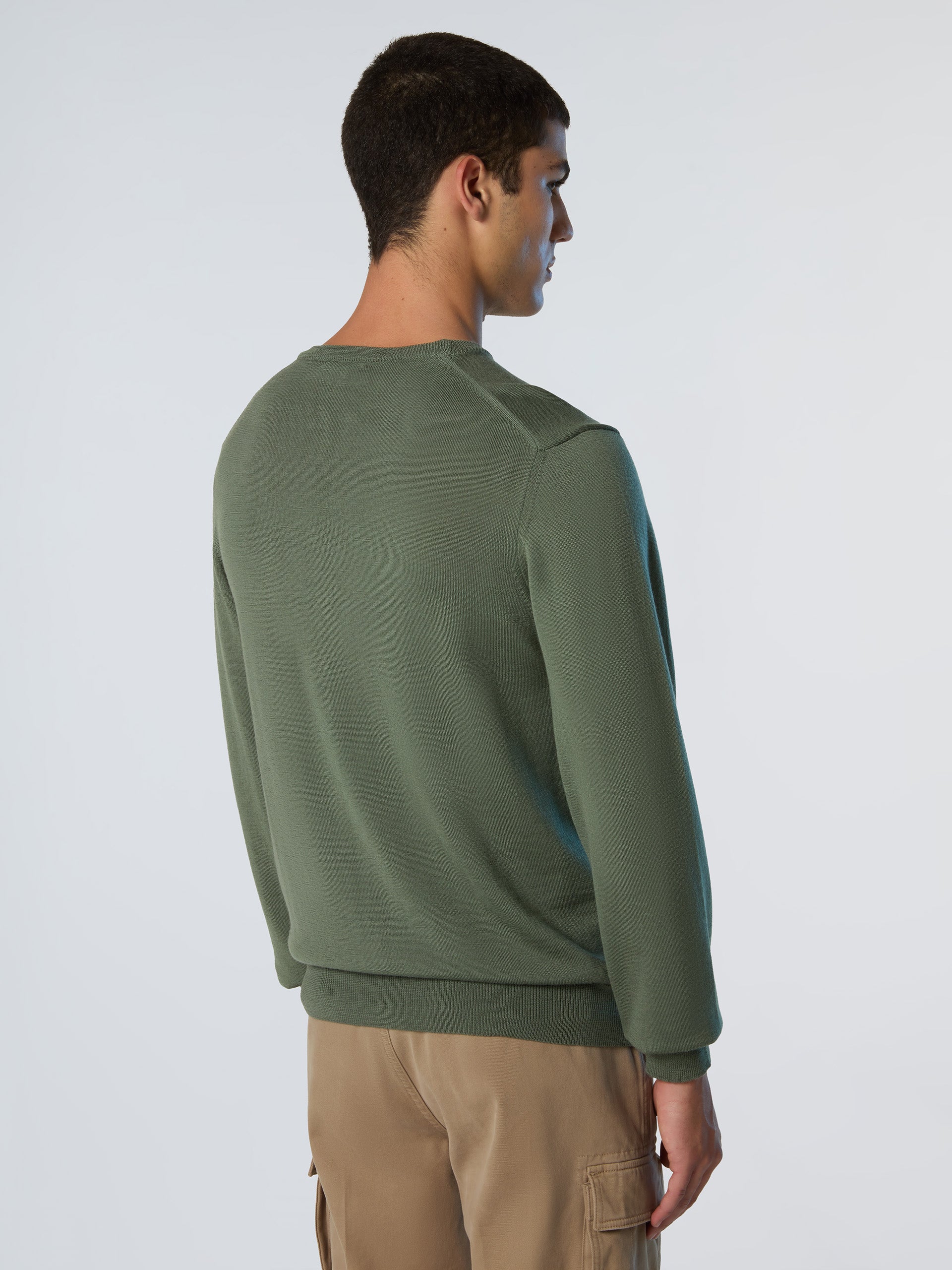 Merino wool crew-neck sweater - Image 22