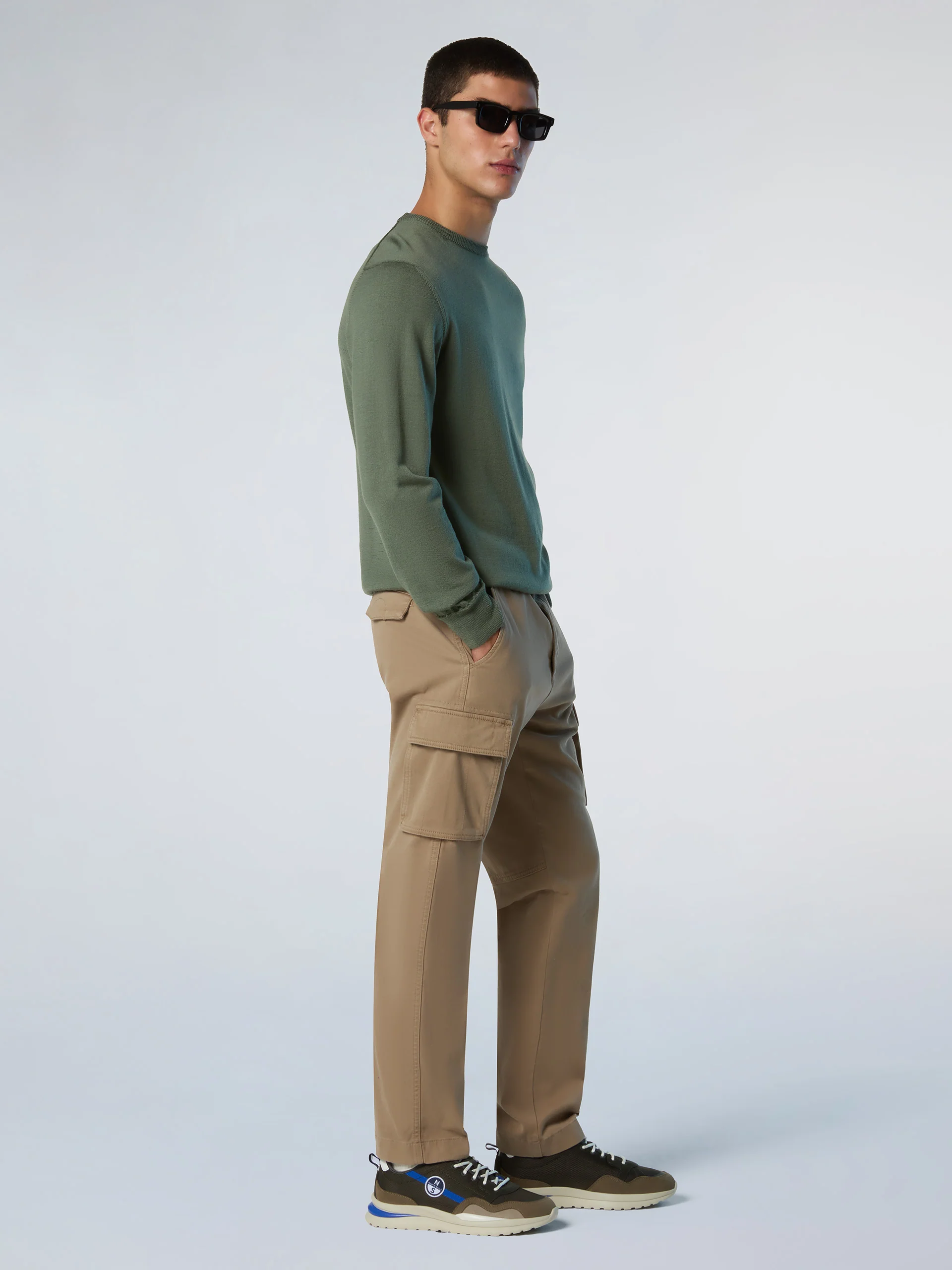 Merino wool crew-neck sweater - Image 23