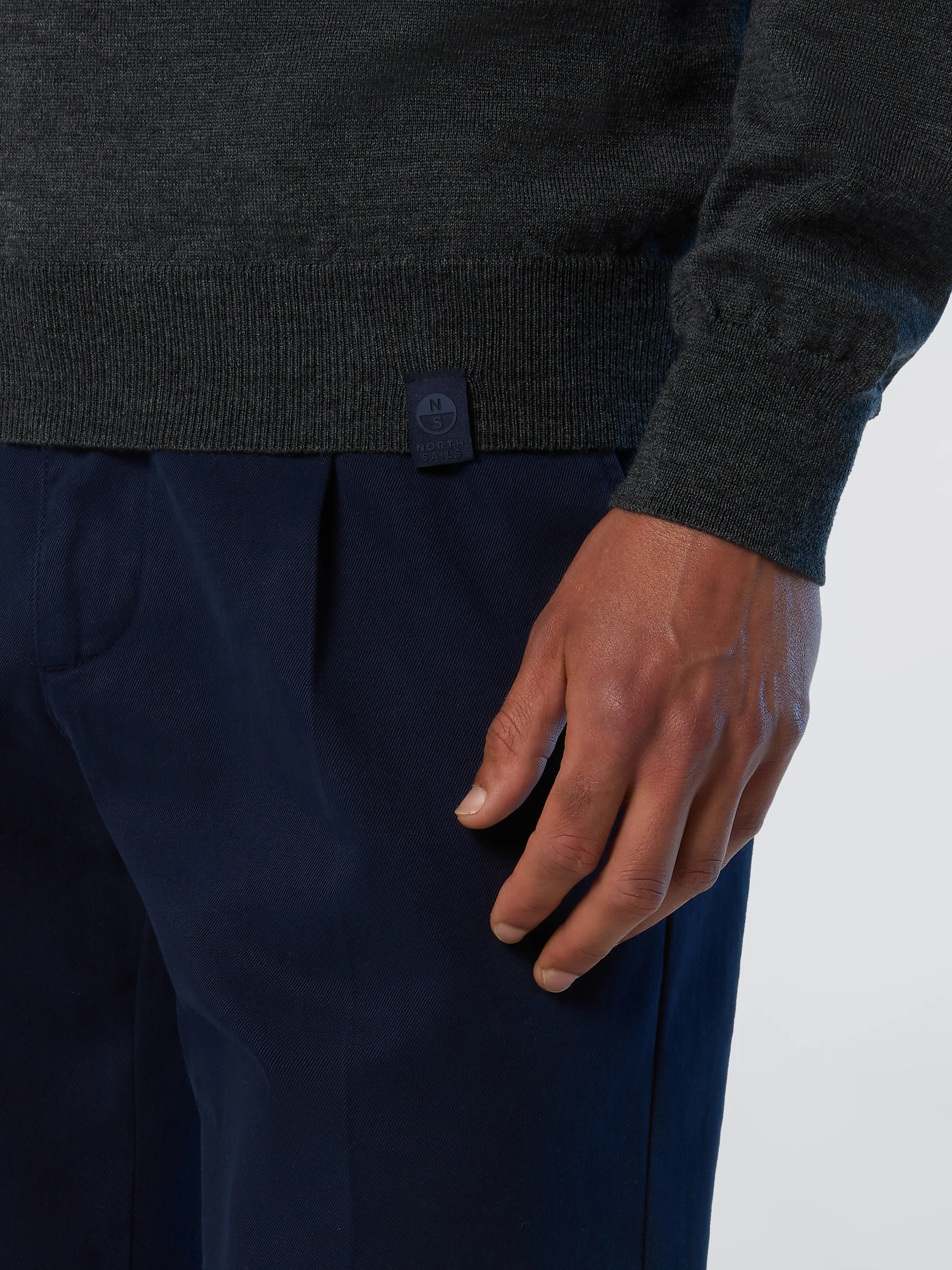 Merino wool crew-neck sweater - Image 30