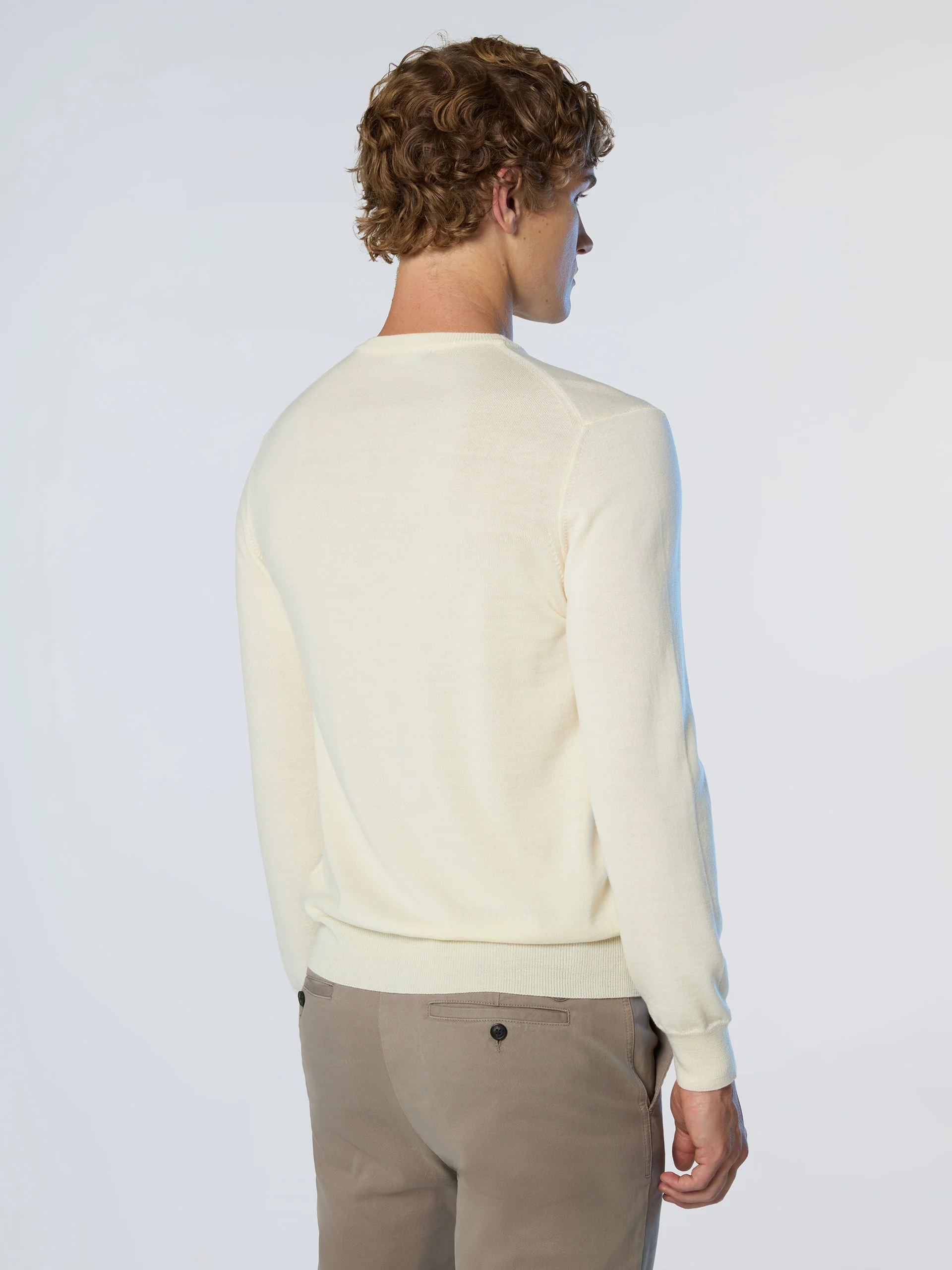 Merino wool crew-neck sweater - Image 4