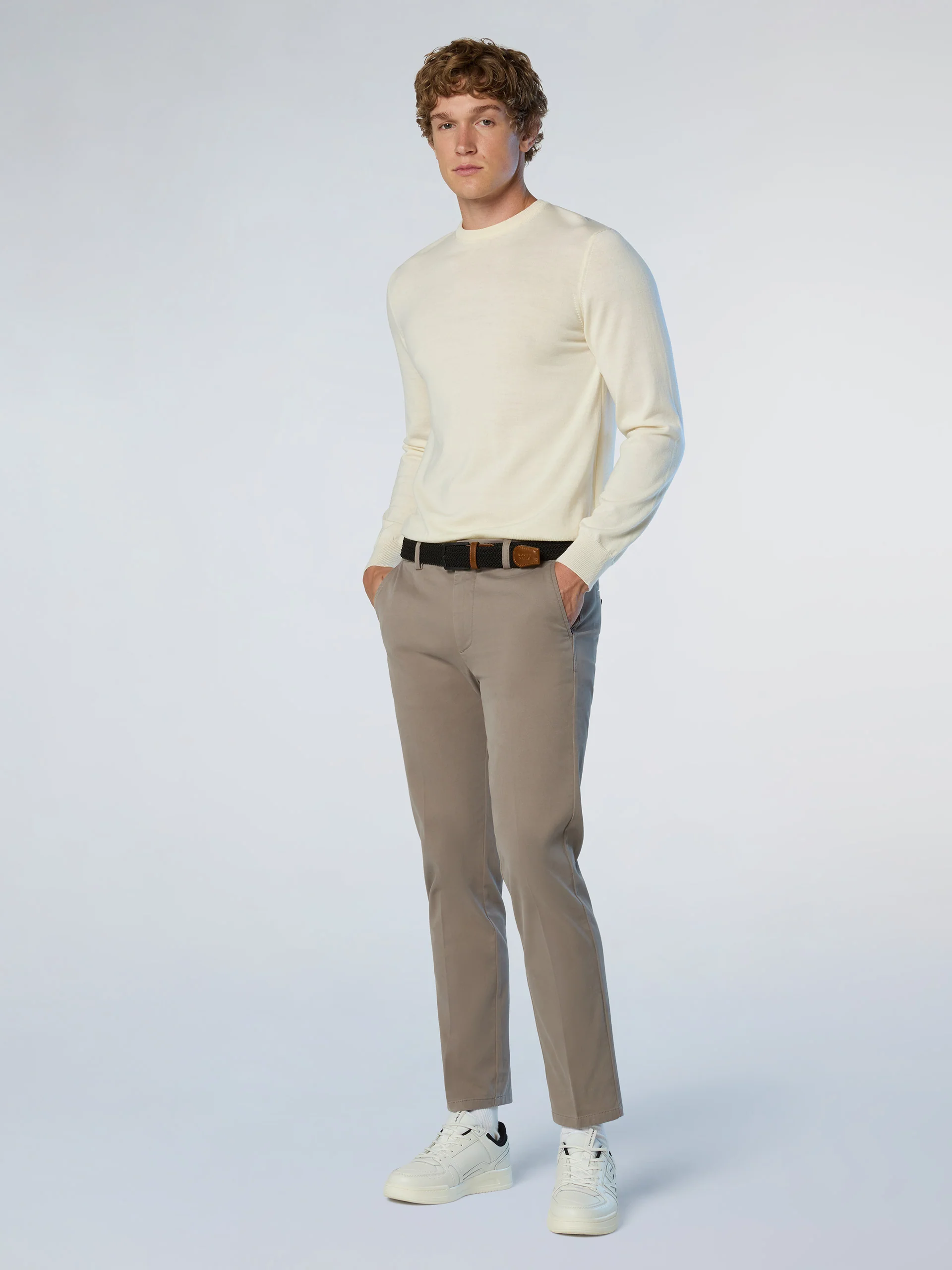 Merino wool crew-neck sweater - Image 5