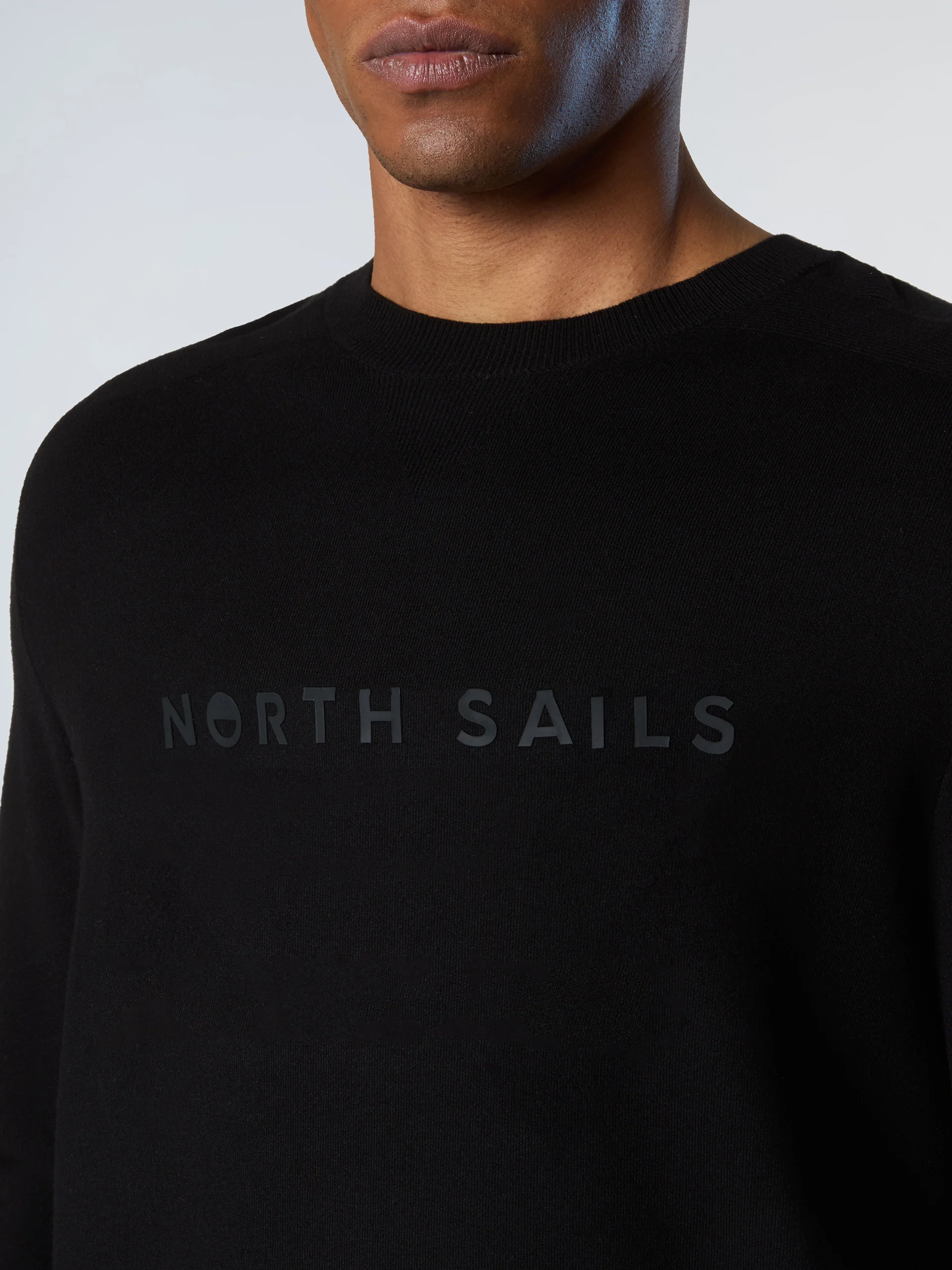 Viscose sweater with 3D lettering - Image 11