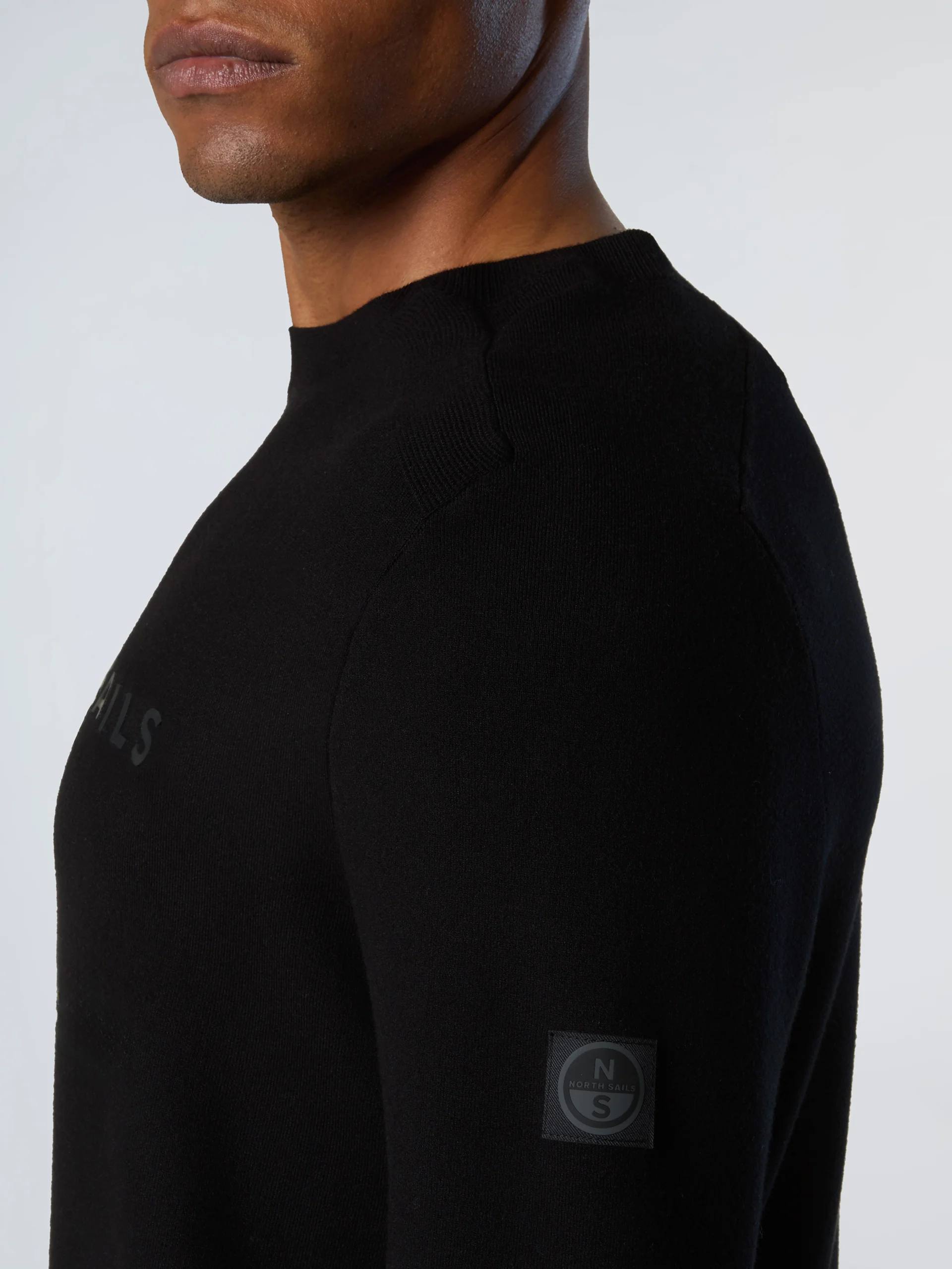 Viscose sweater with 3D lettering - Image 12