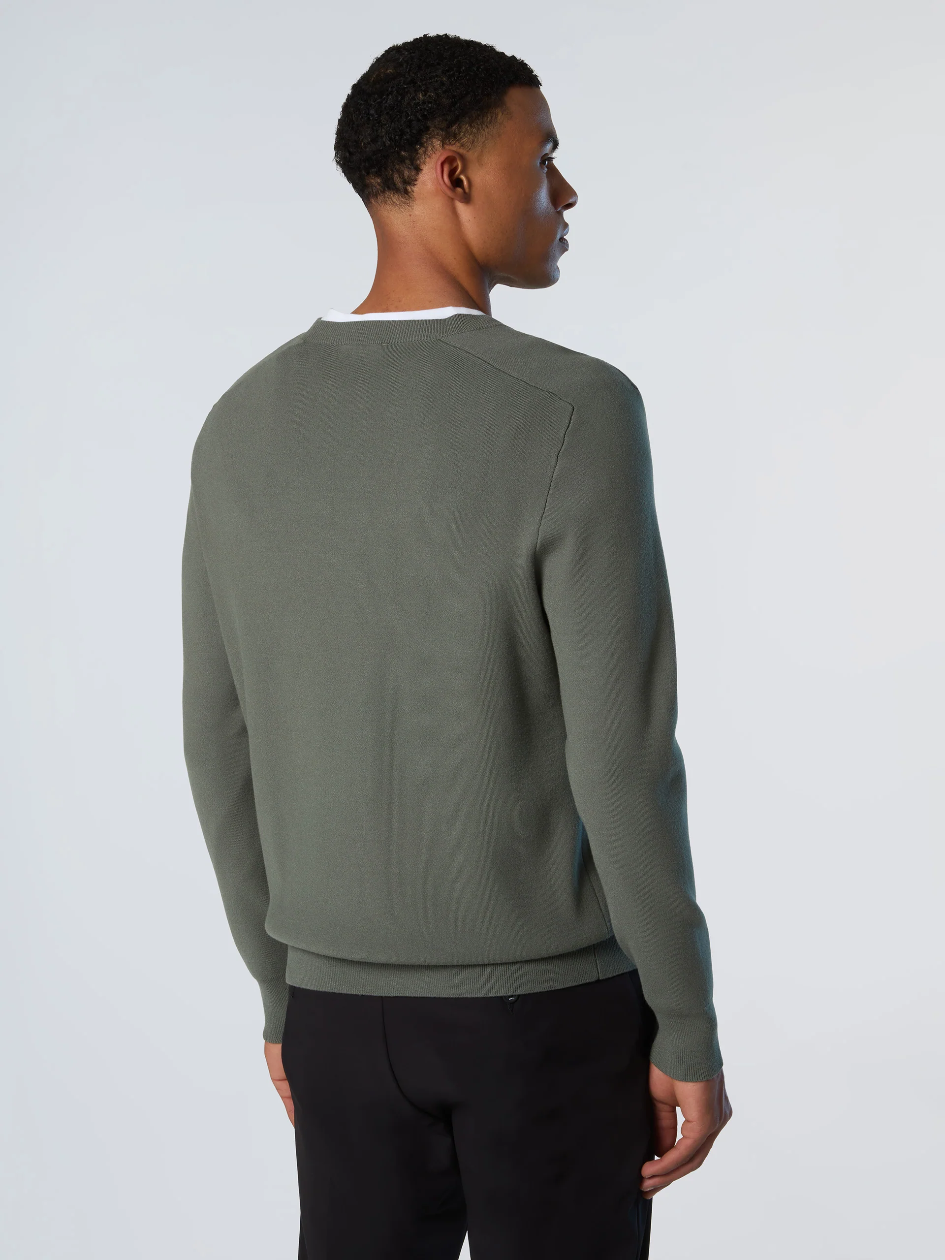 Viscose sweater with 3D lettering - Image 4
