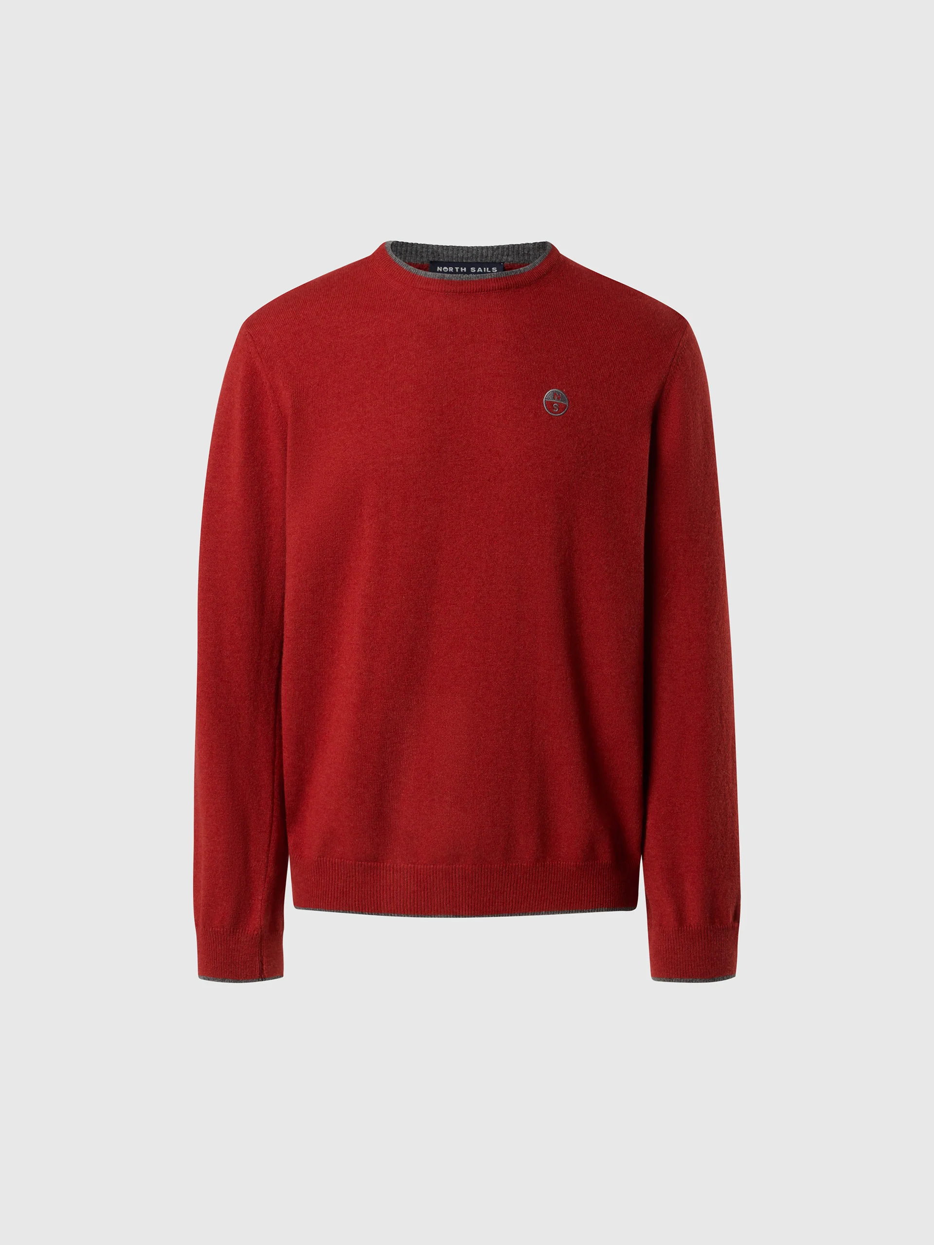 Crew-neck sweater with embroidered logo - Image 15