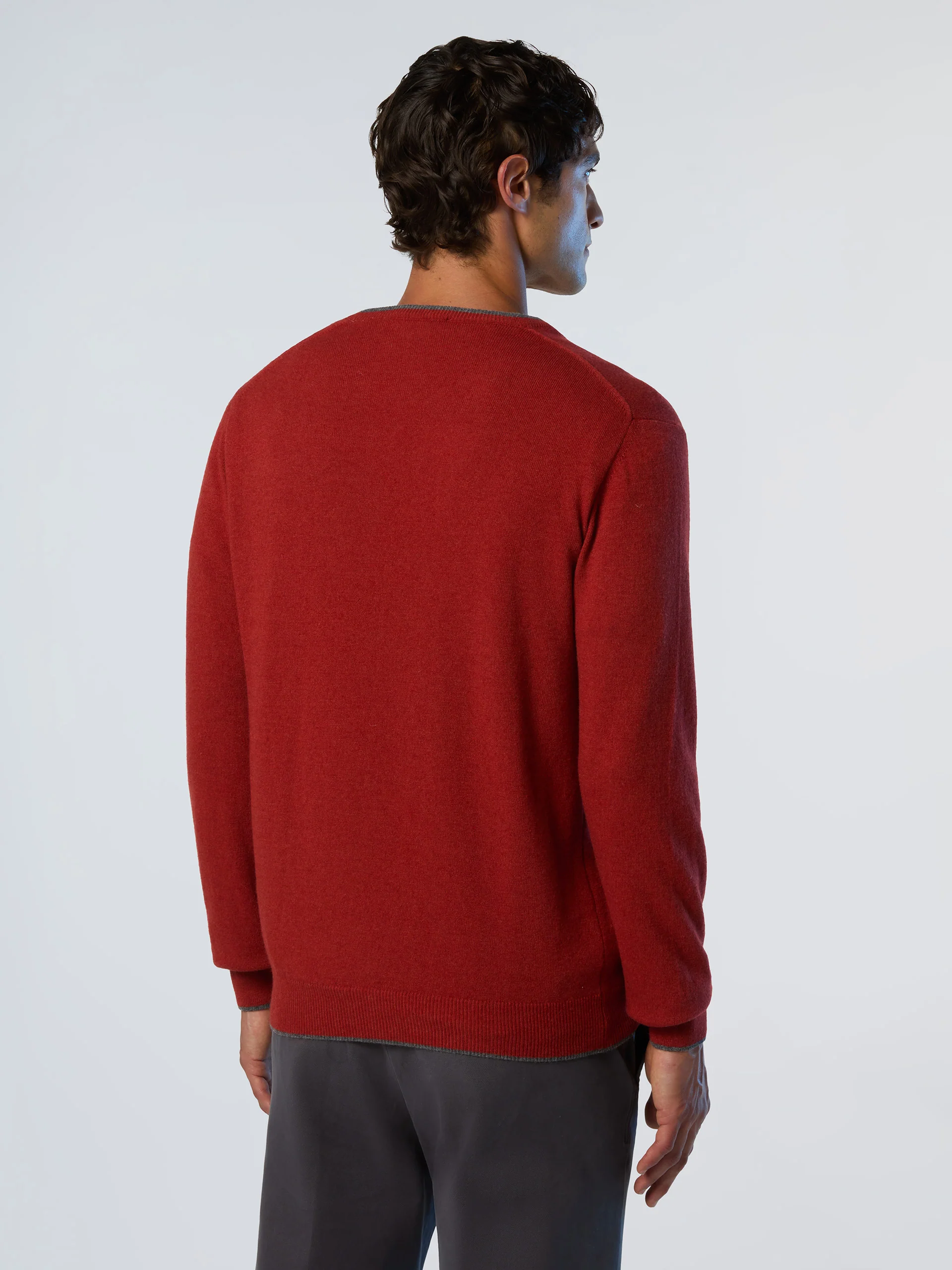Crew-neck sweater with embroidered logo - Image 16