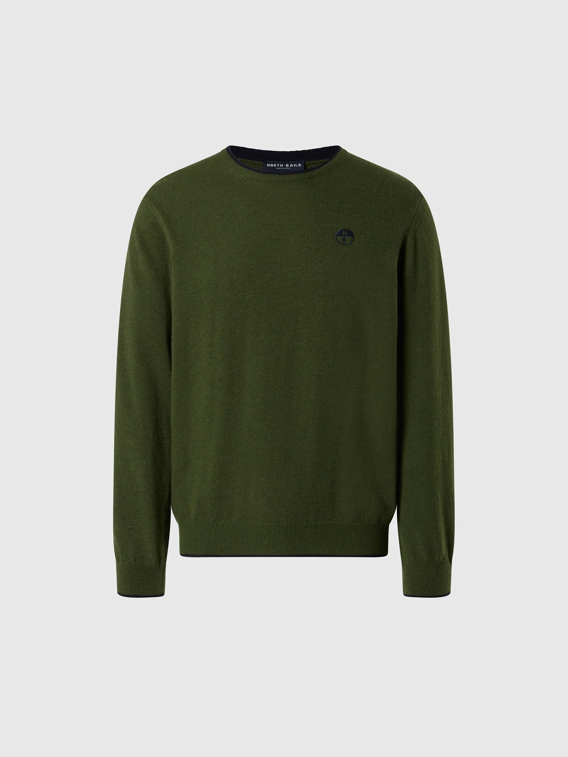Crew-neck sweater with embroidered logo - Image 27