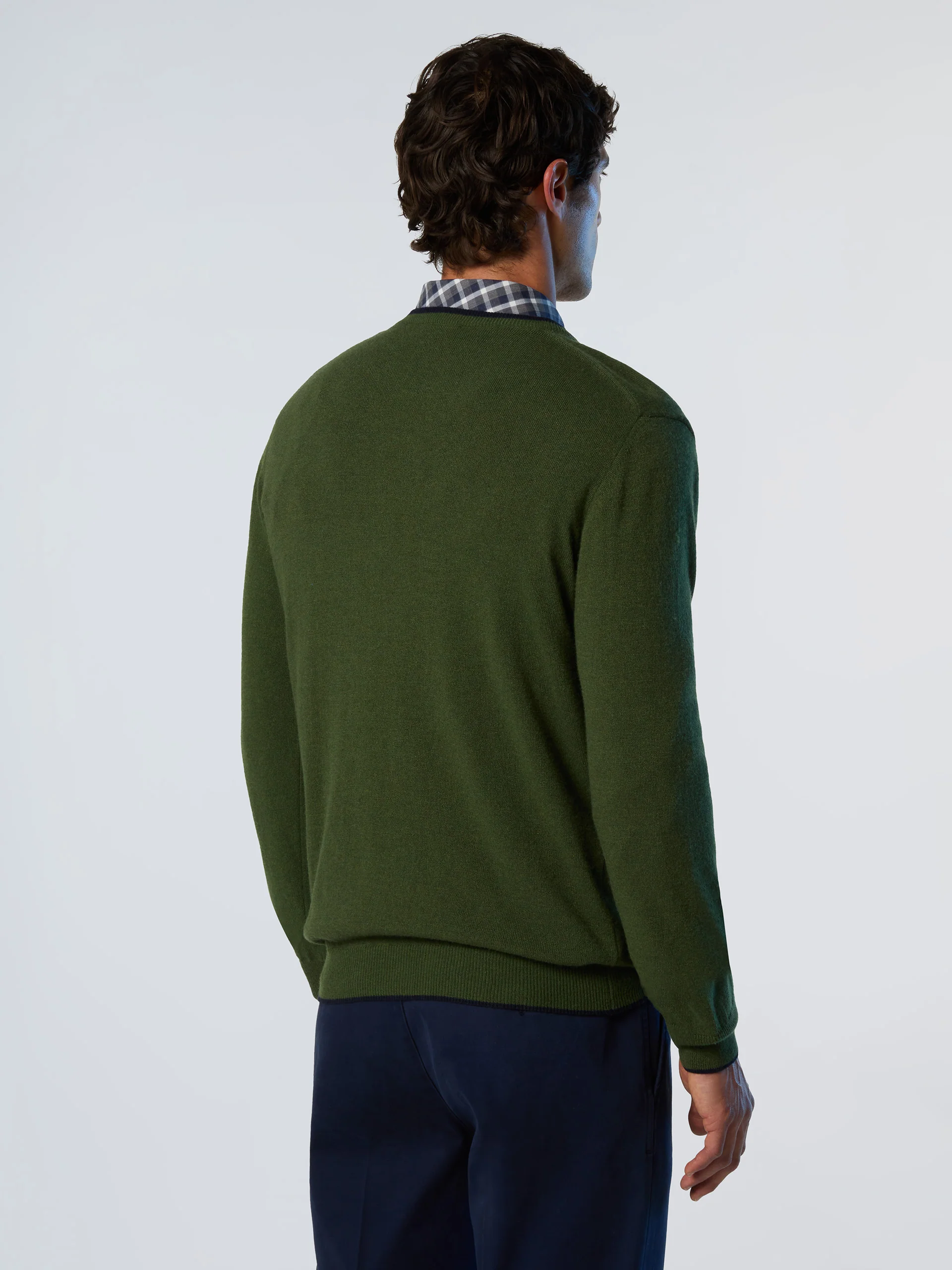Crew-neck sweater with embroidered logo - Image 28
