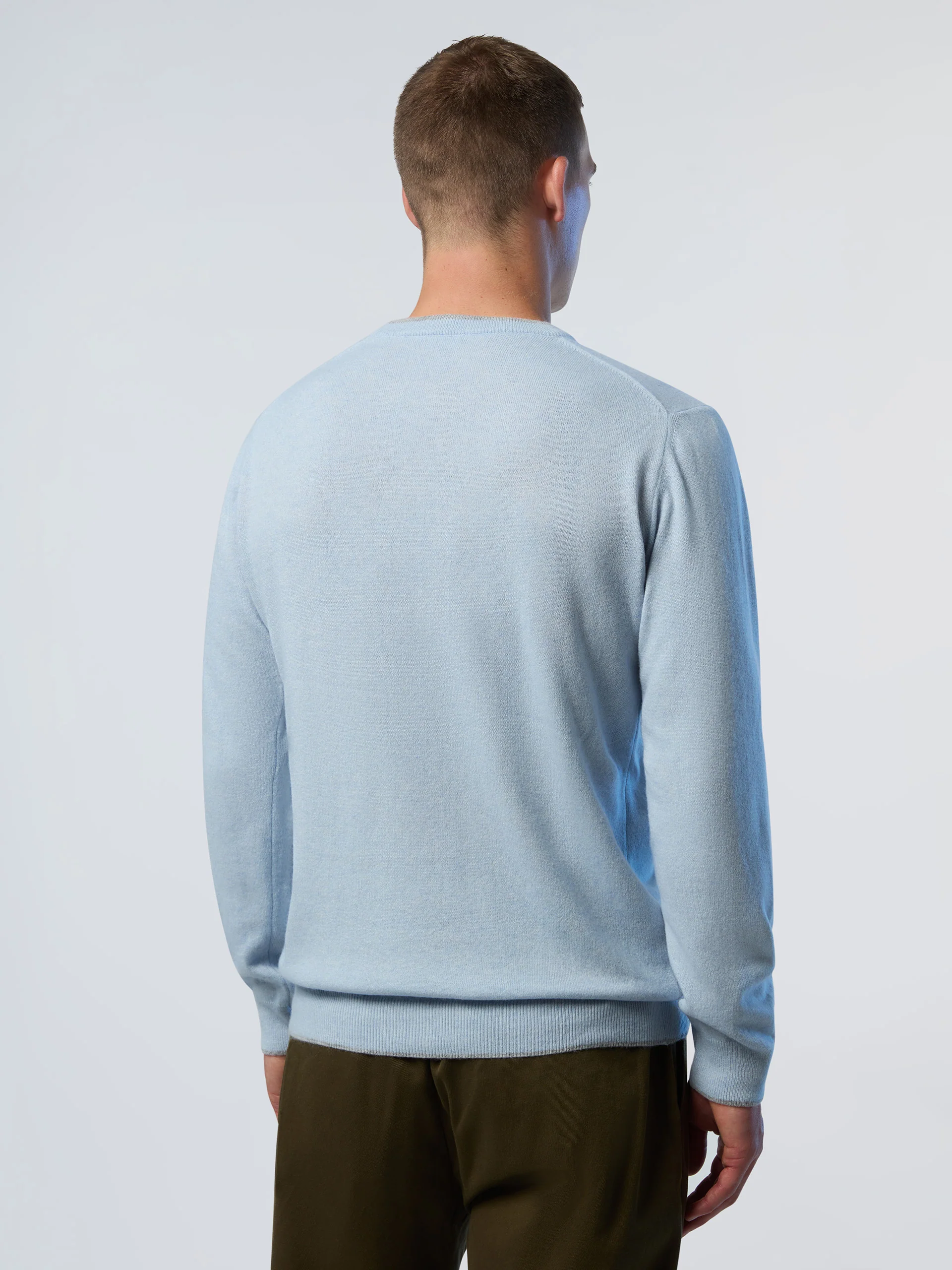 Crew-neck sweater with embroidered logo - Image 40