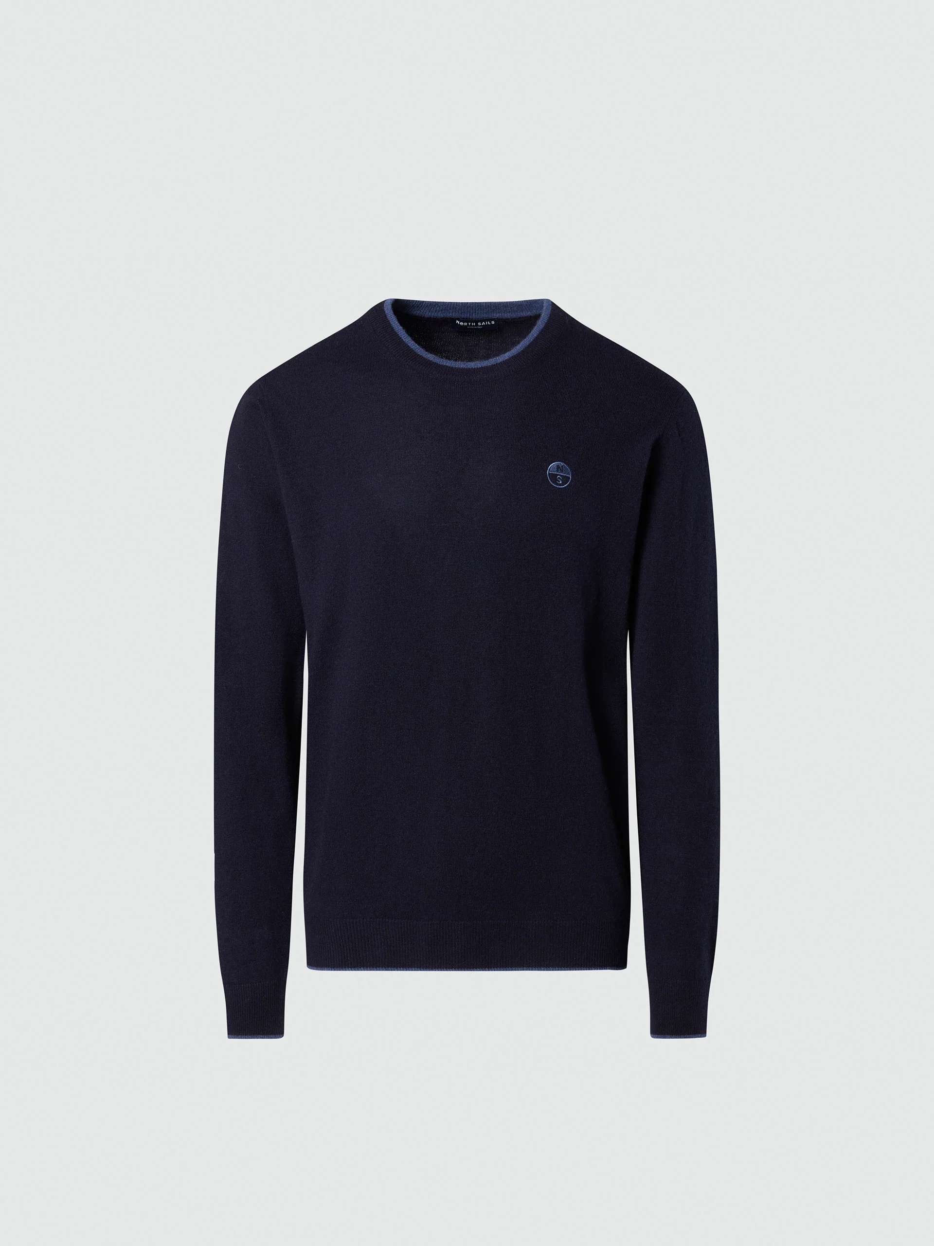 Crew-neck sweater with embroidered logo - Image 45