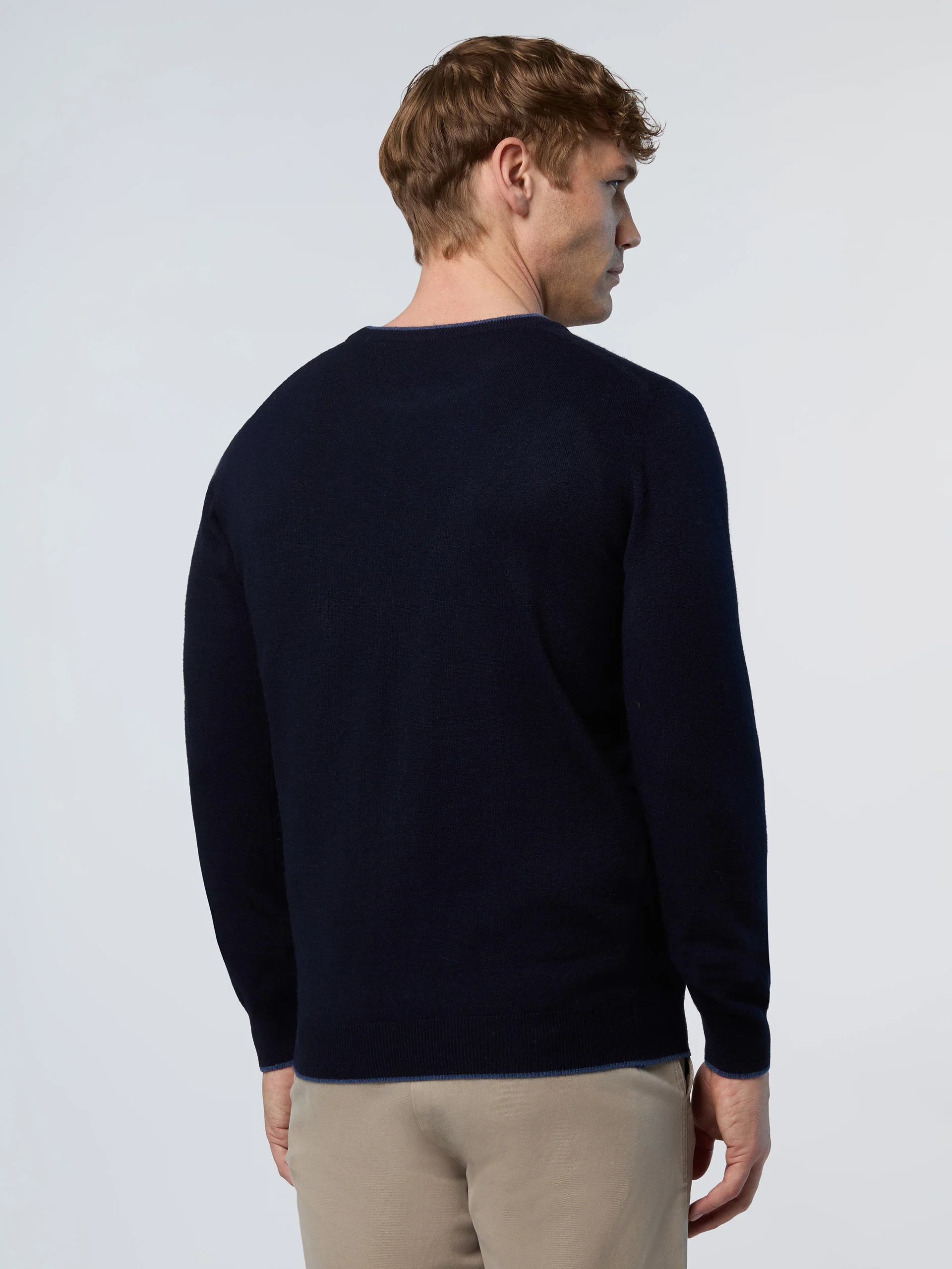 Crew-neck sweater with embroidered logo - Image 46