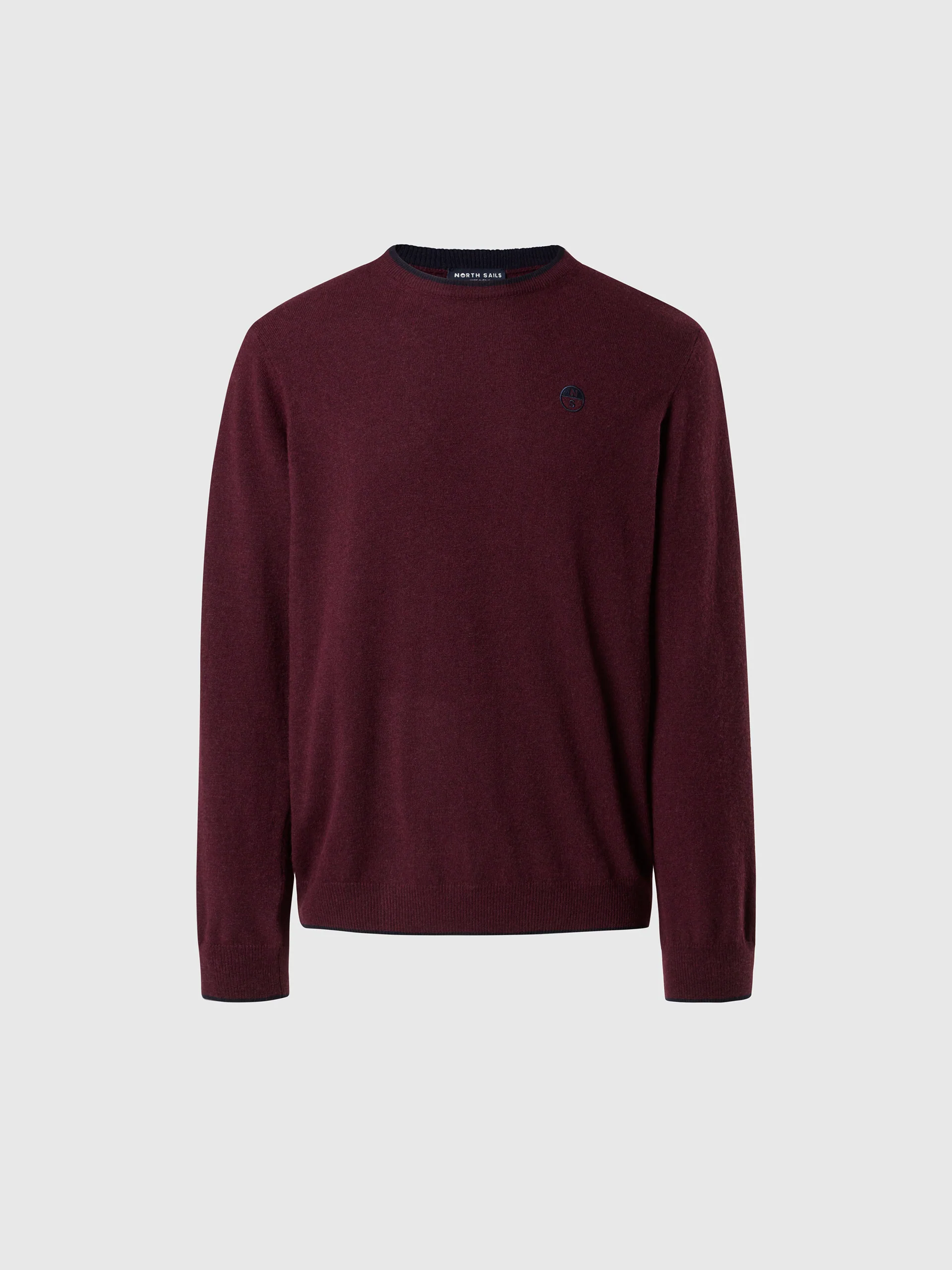 Crew-neck sweater with embroidered logo - Image 9