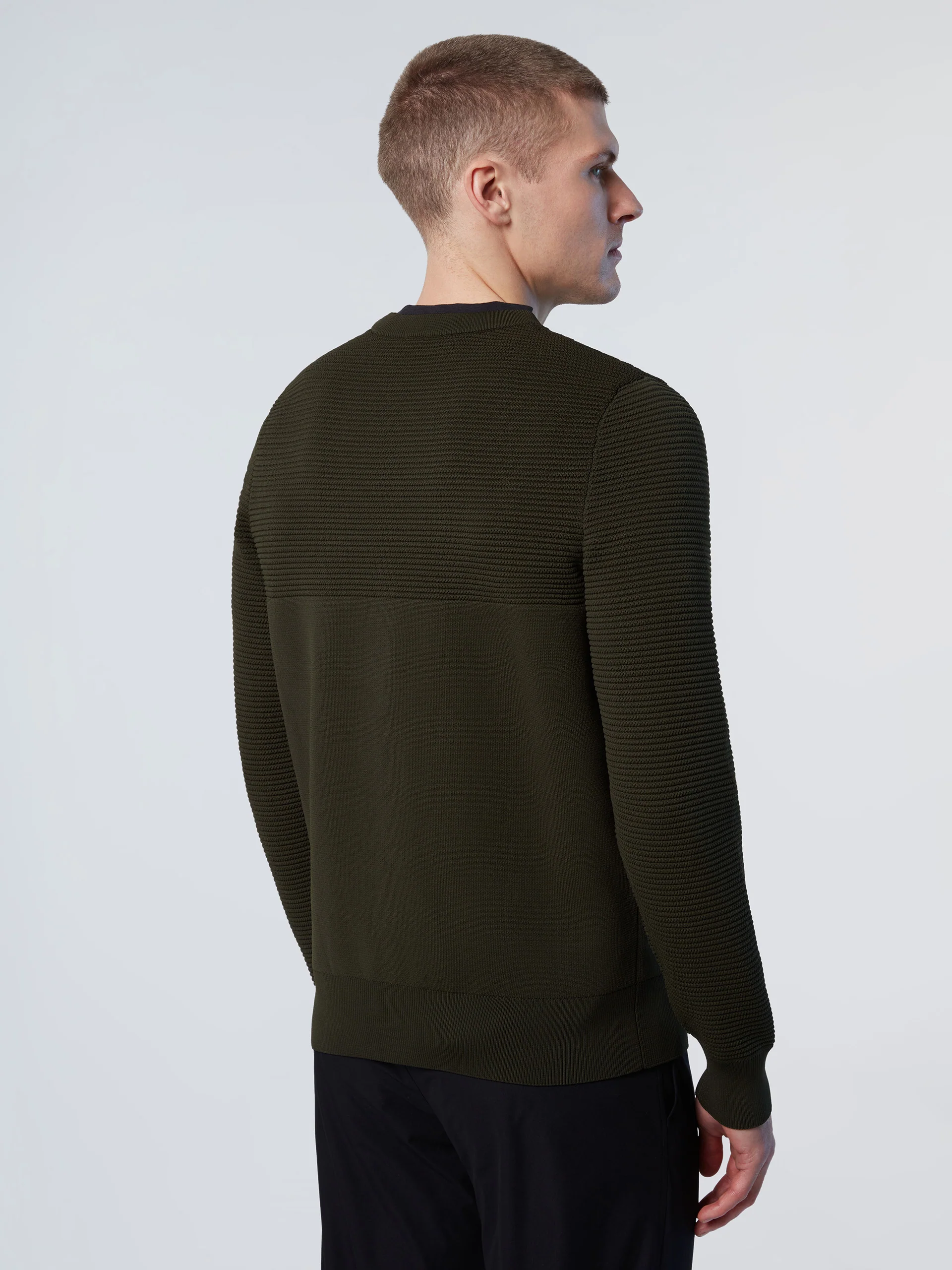 Mixed stitch sweater - Image 4