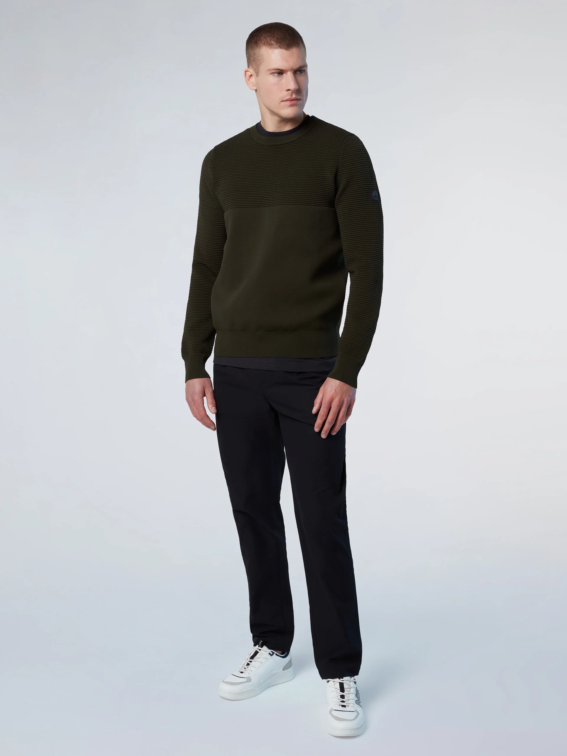 Mixed stitch sweater - Image 5
