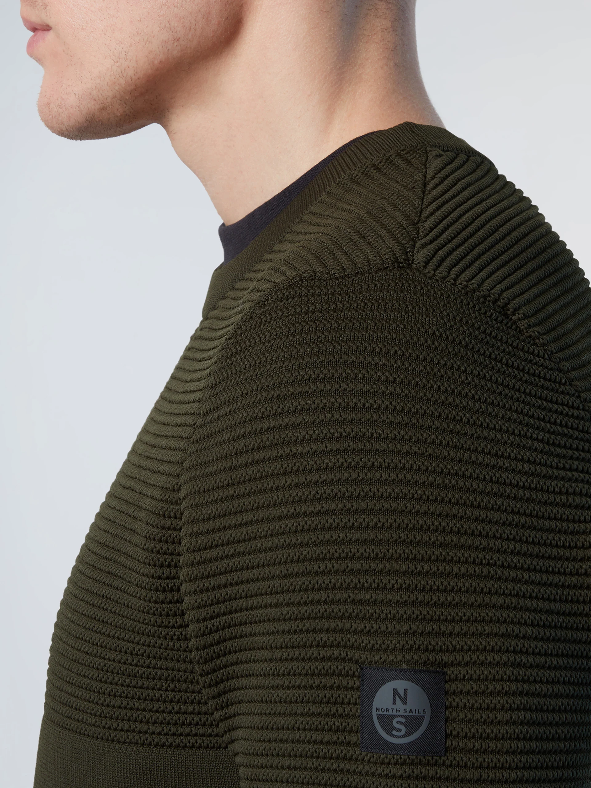 Mixed stitch sweater - Image 6