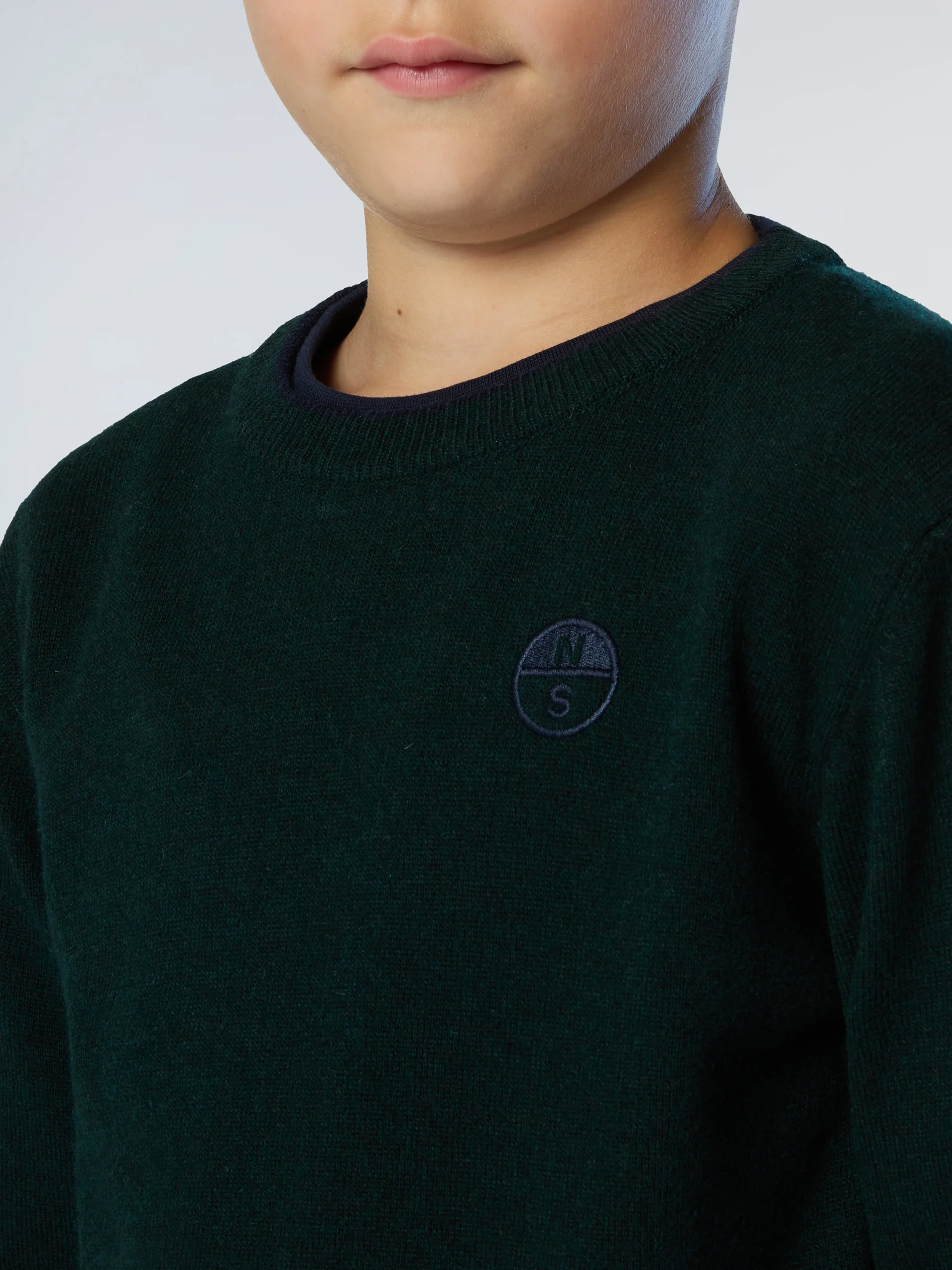 Sweater with embroidered logo - Image 12
