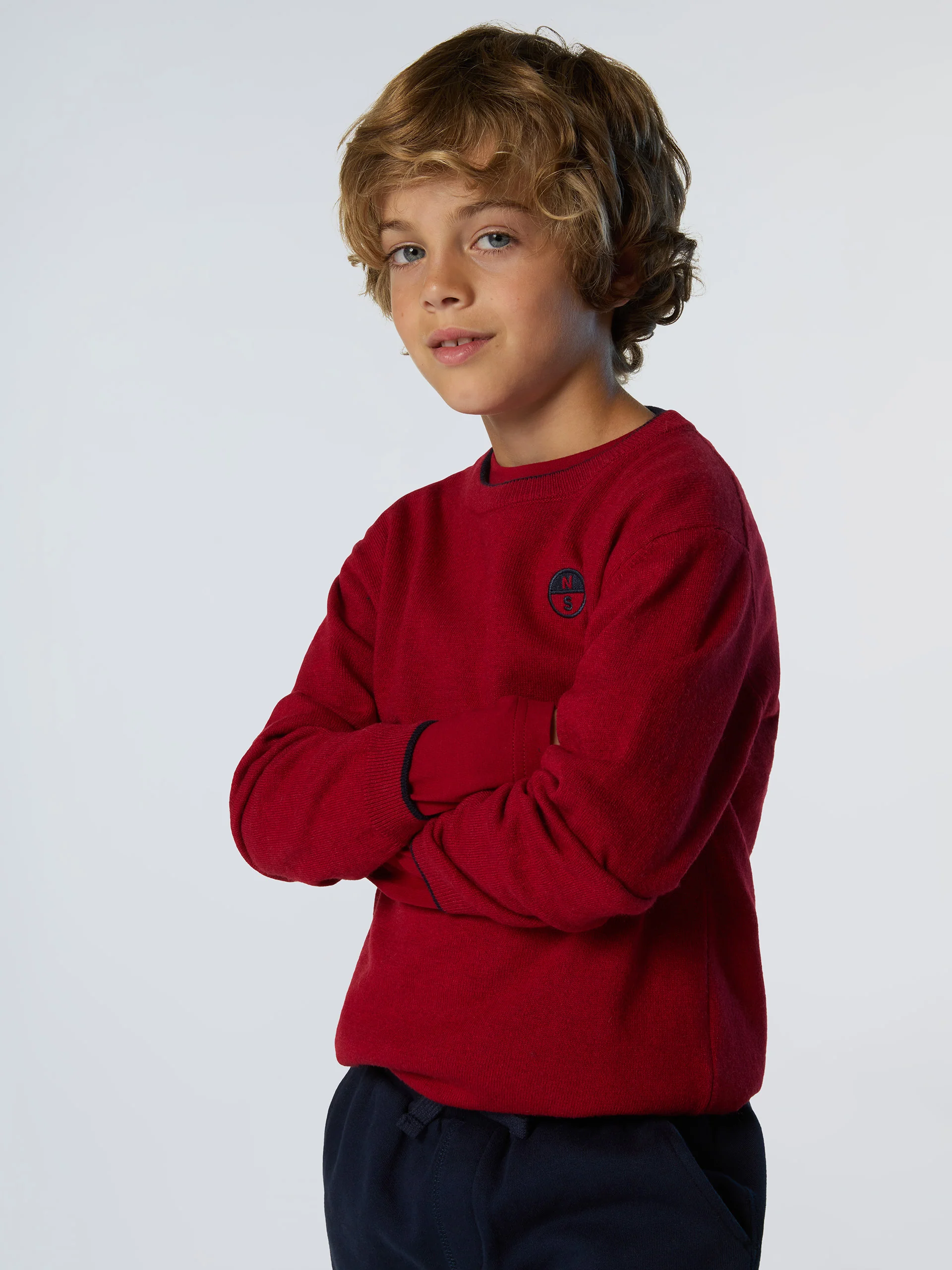 Sweater with embroidered logo - Image 2