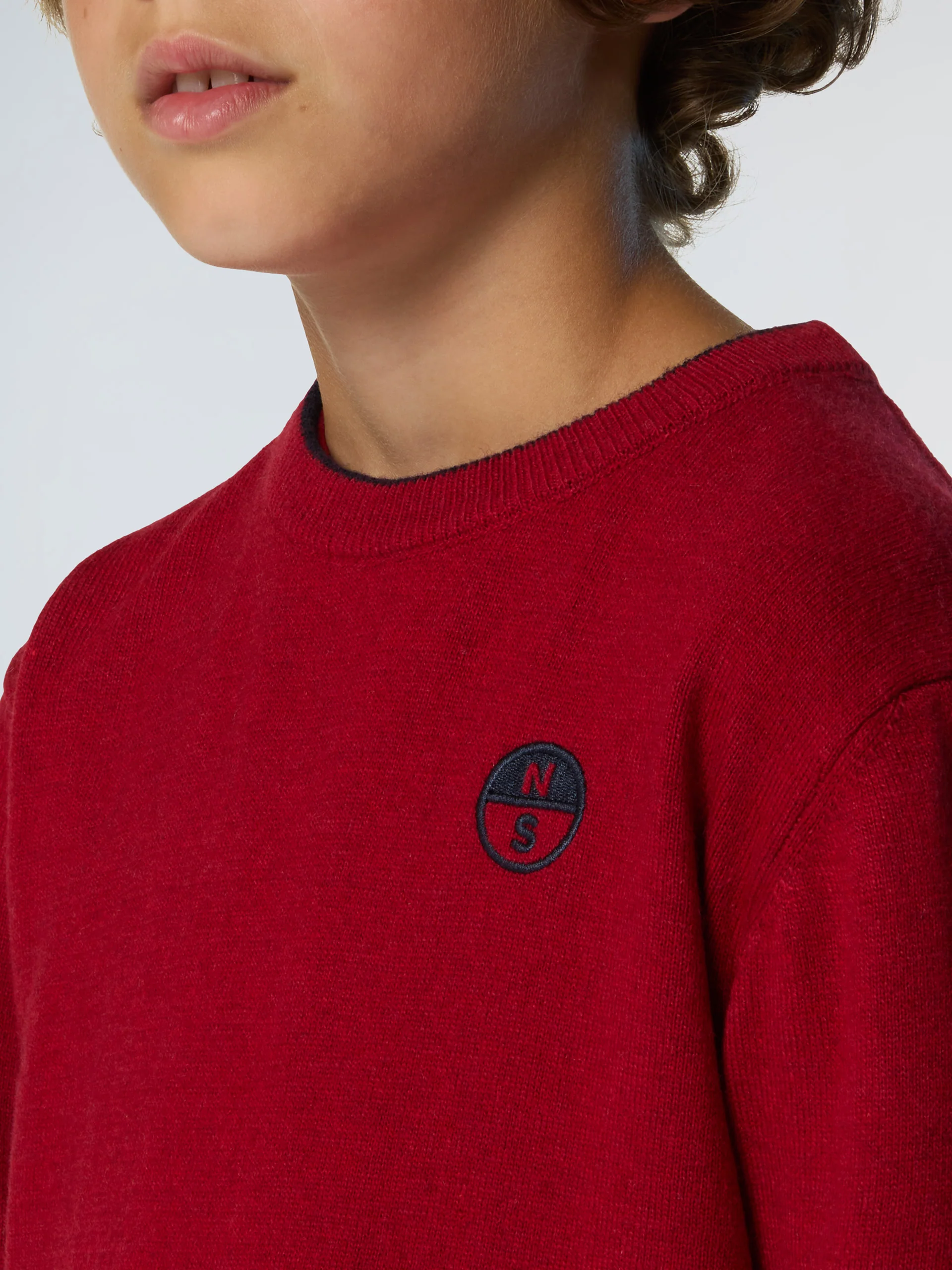 Sweater with embroidered logo - Image 6