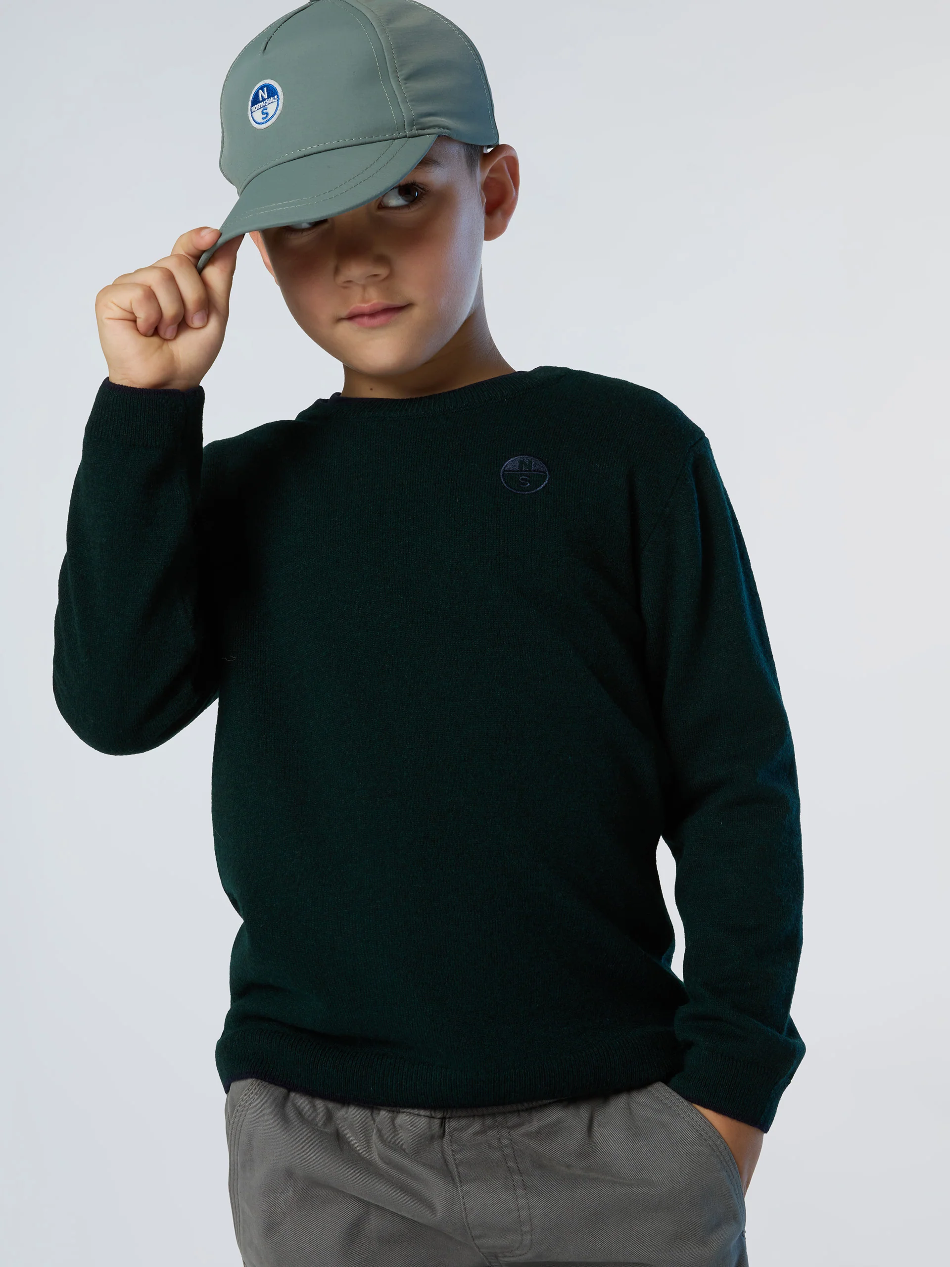 Sweater with embroidered logo - Image 8