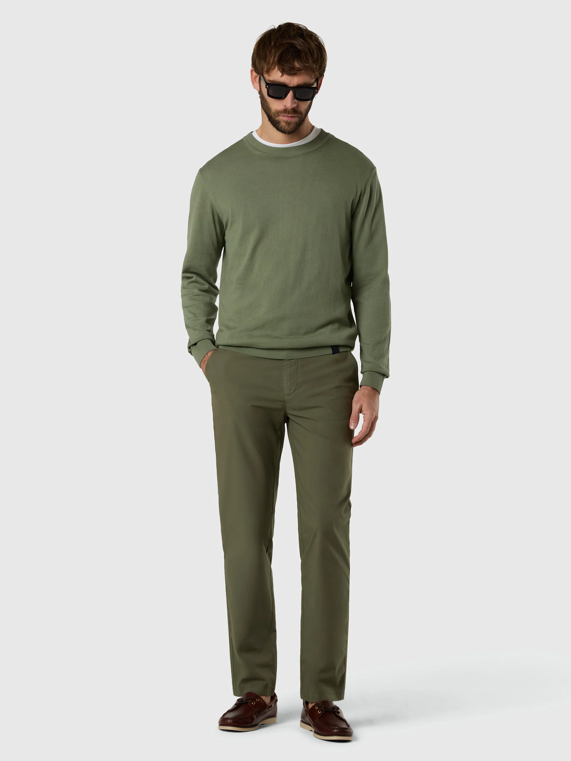 Light crew-neck sweater - Image 11