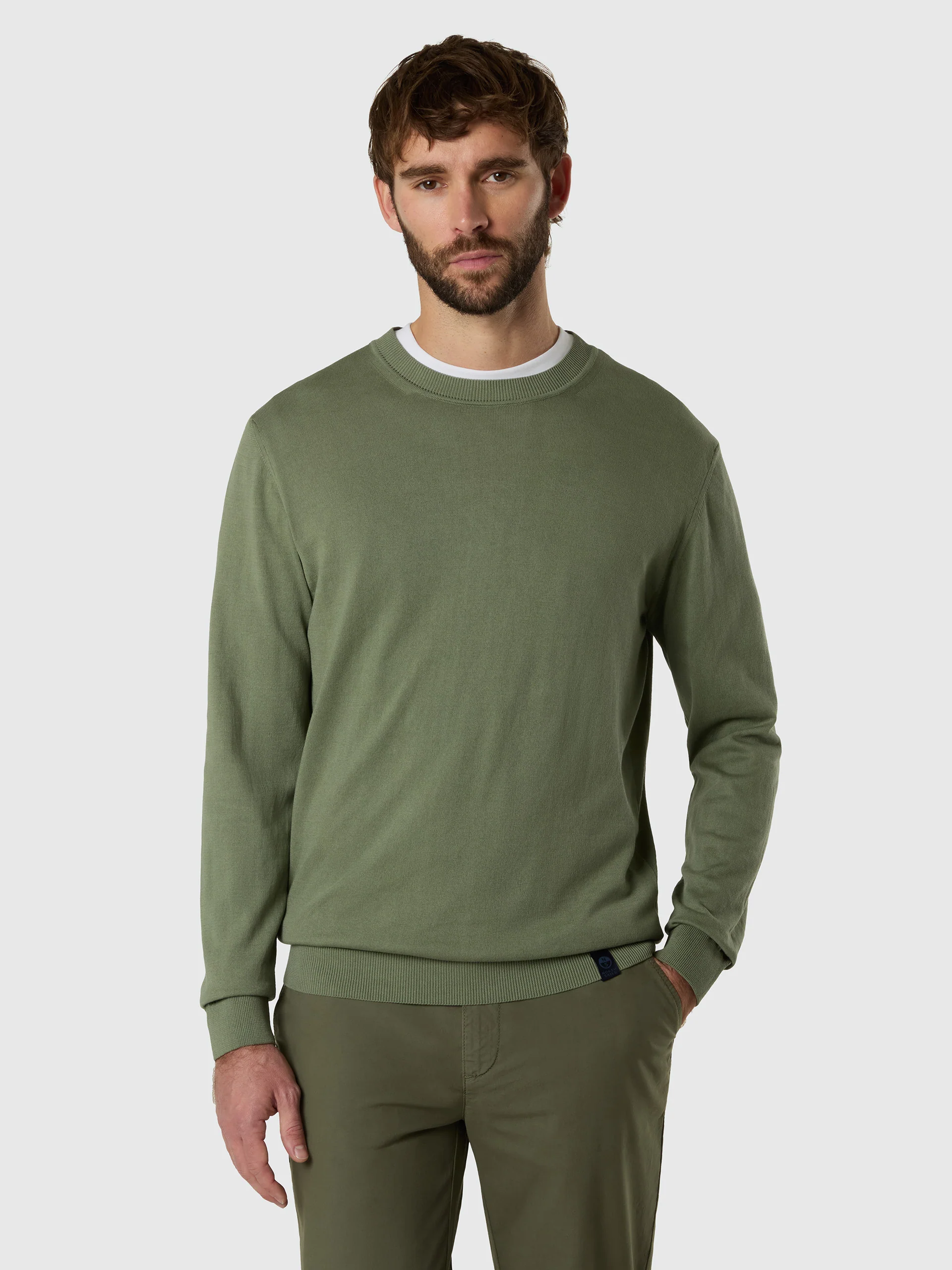 Light crew-neck sweater - Image 7