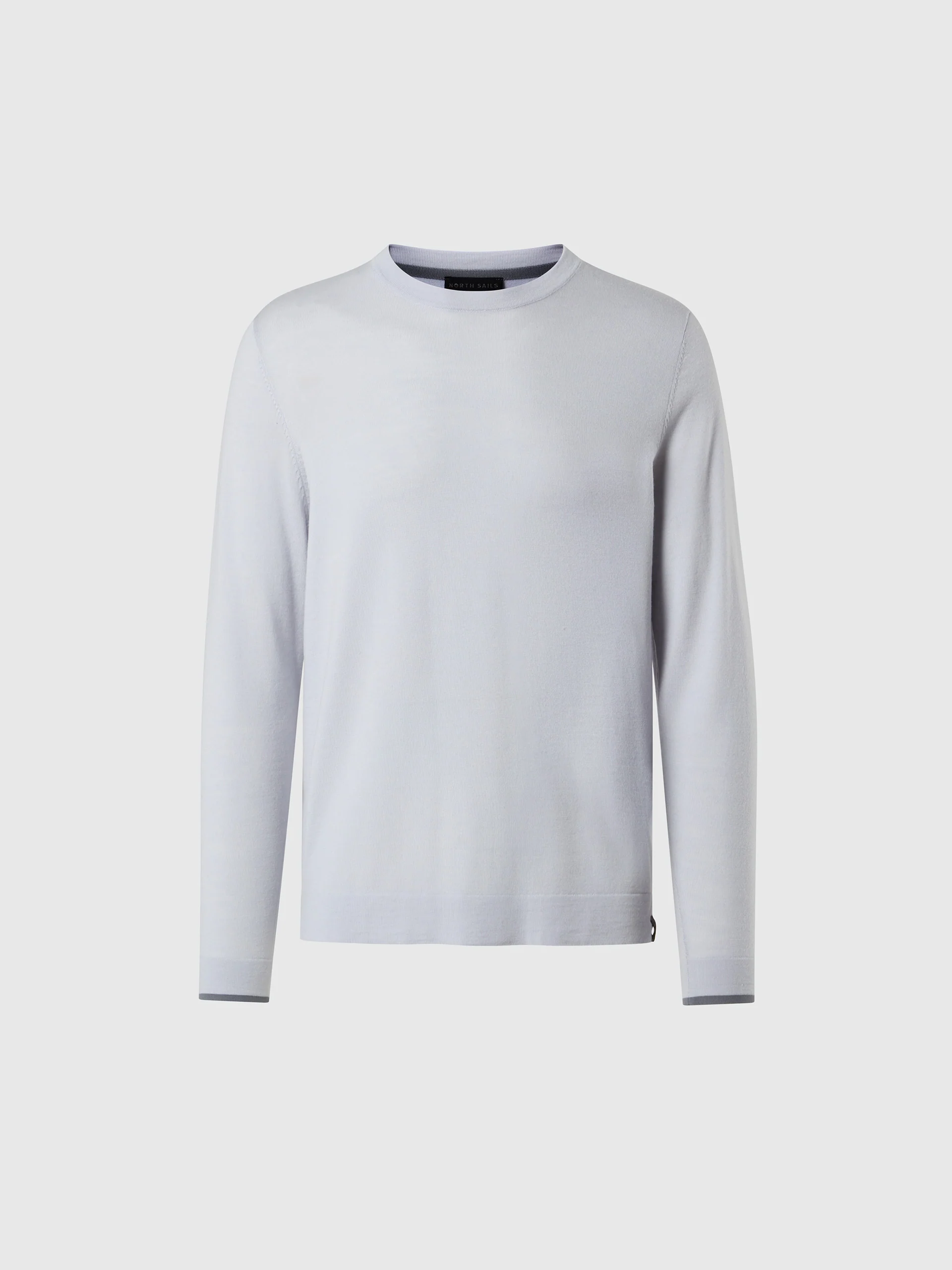 Crew-neck sweater with slits - Image 15