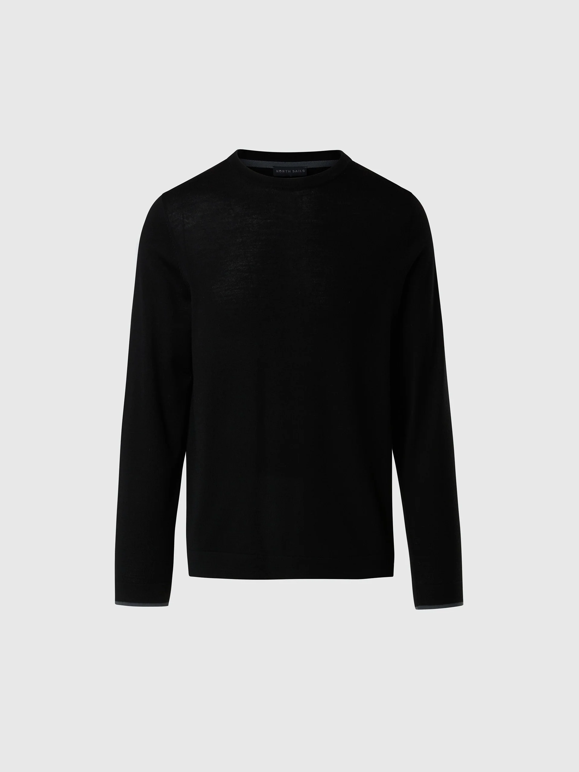 Crew-neck sweater with slits - Image 21