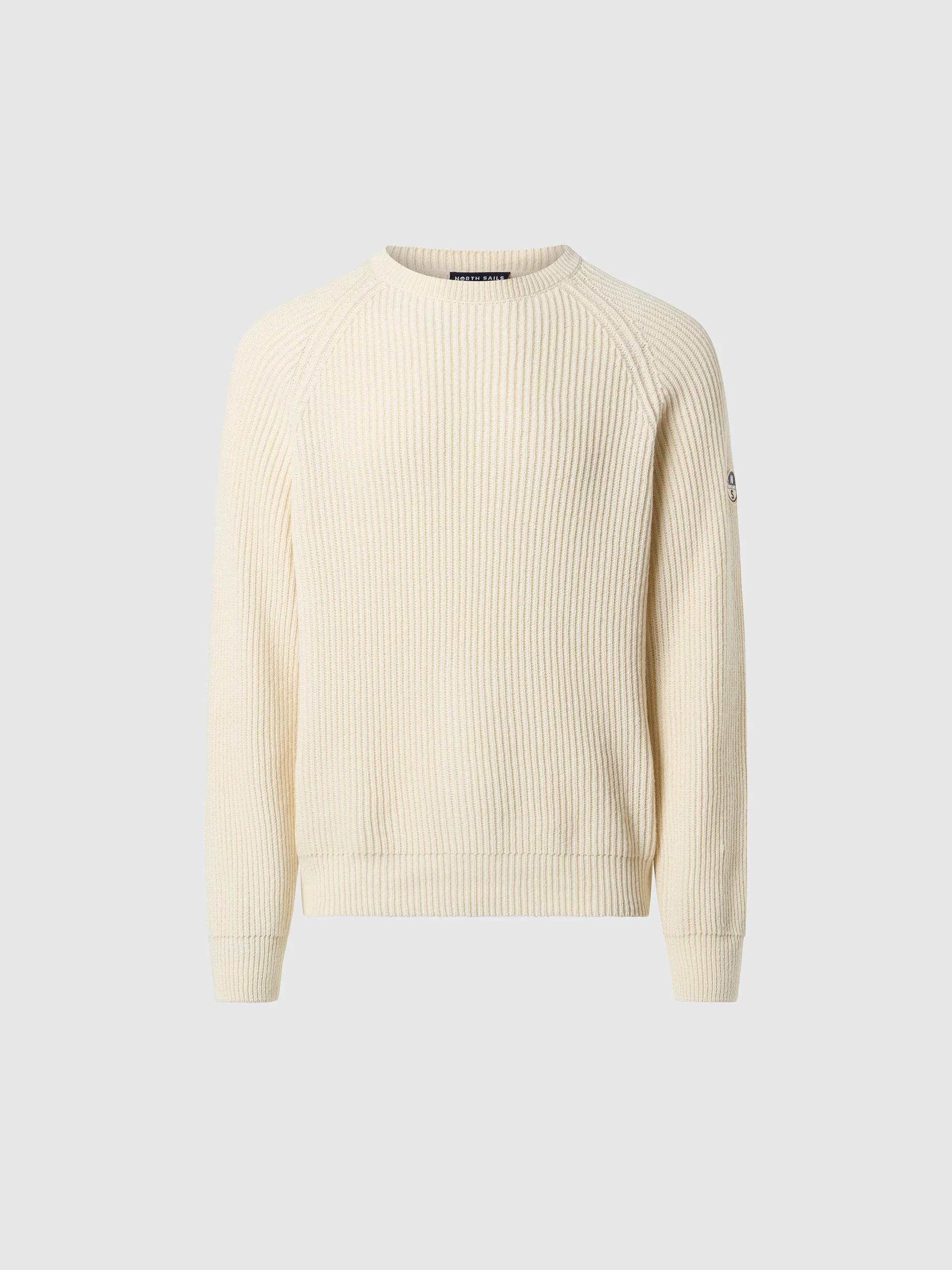Fisherman's rib crew-neck sweater - Image 3