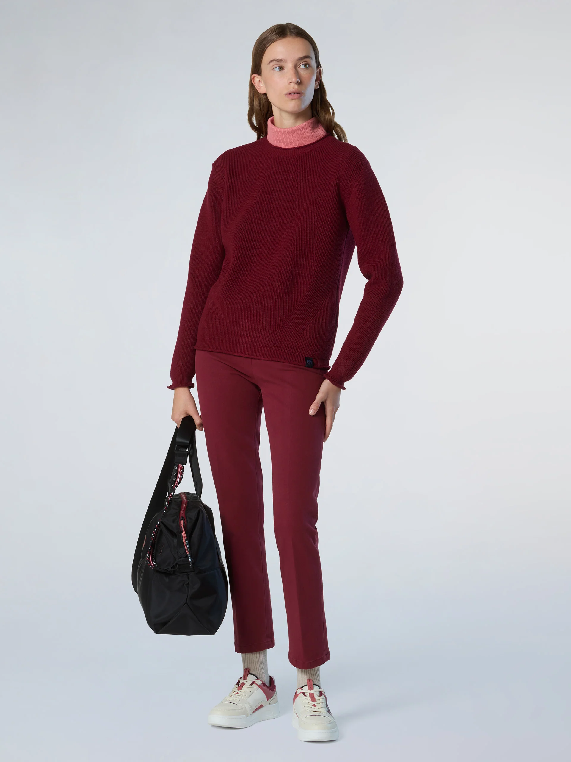 Ribbed crew-neck sweater - Image 11