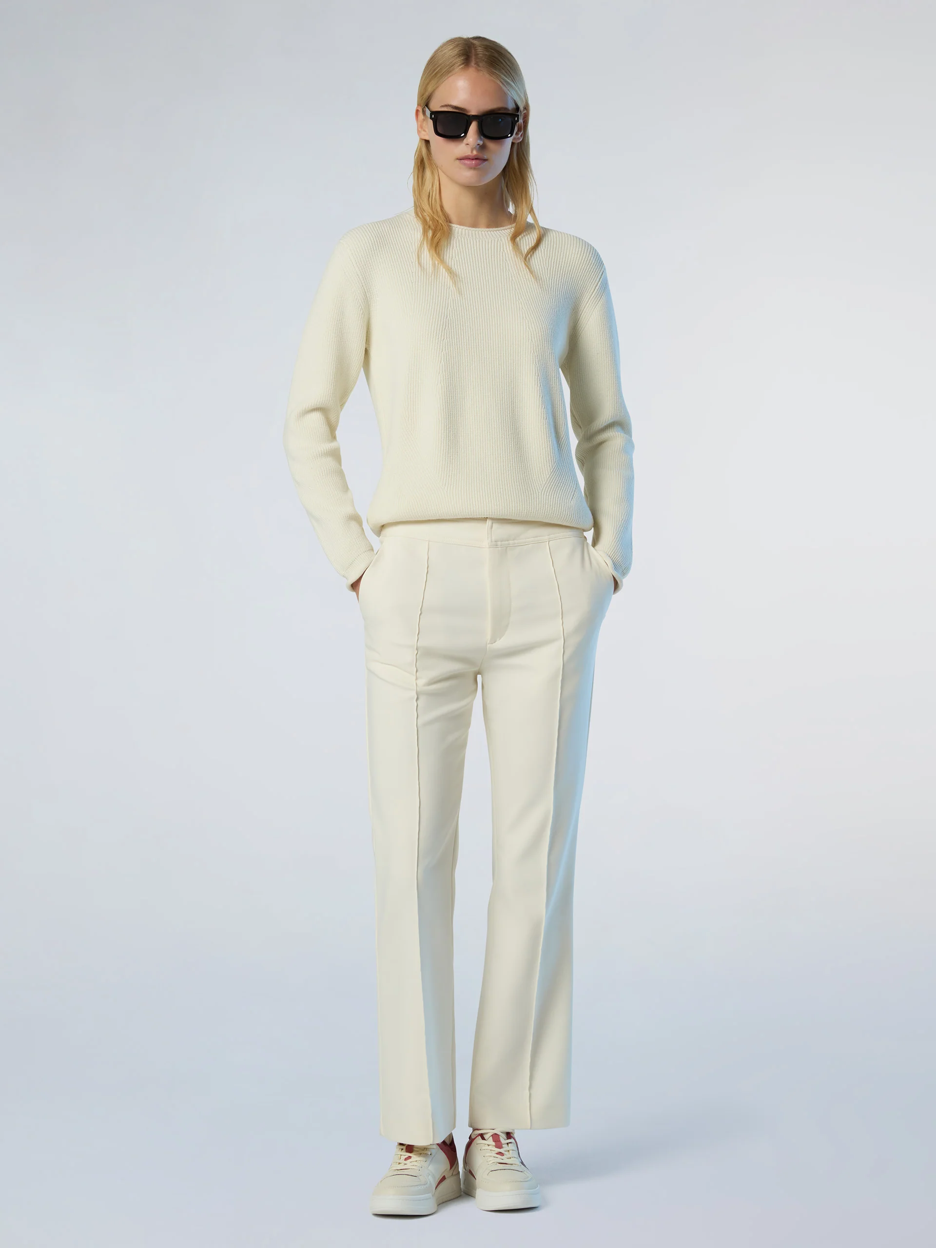 Ribbed crew-neck sweater - Image 5