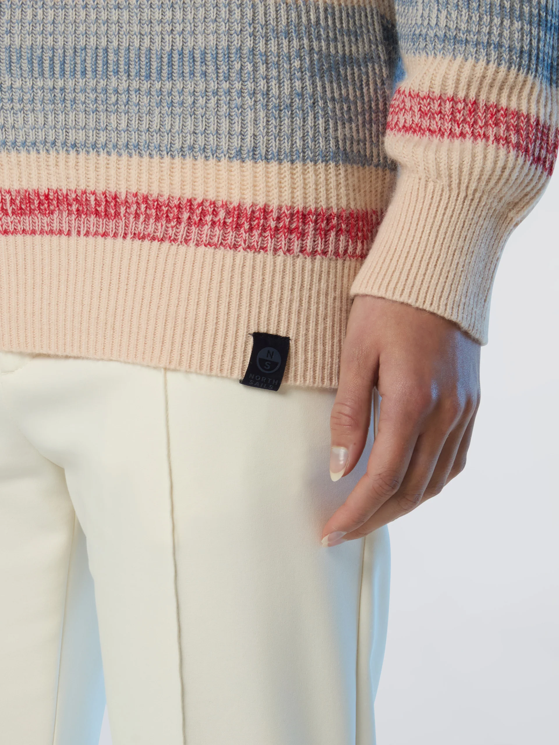 Striped alpaca sweater - Image 6