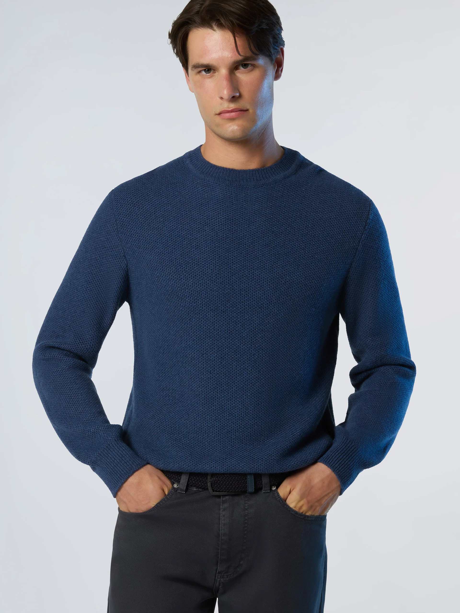 Honeycomb crew-neck sweater - Image 14