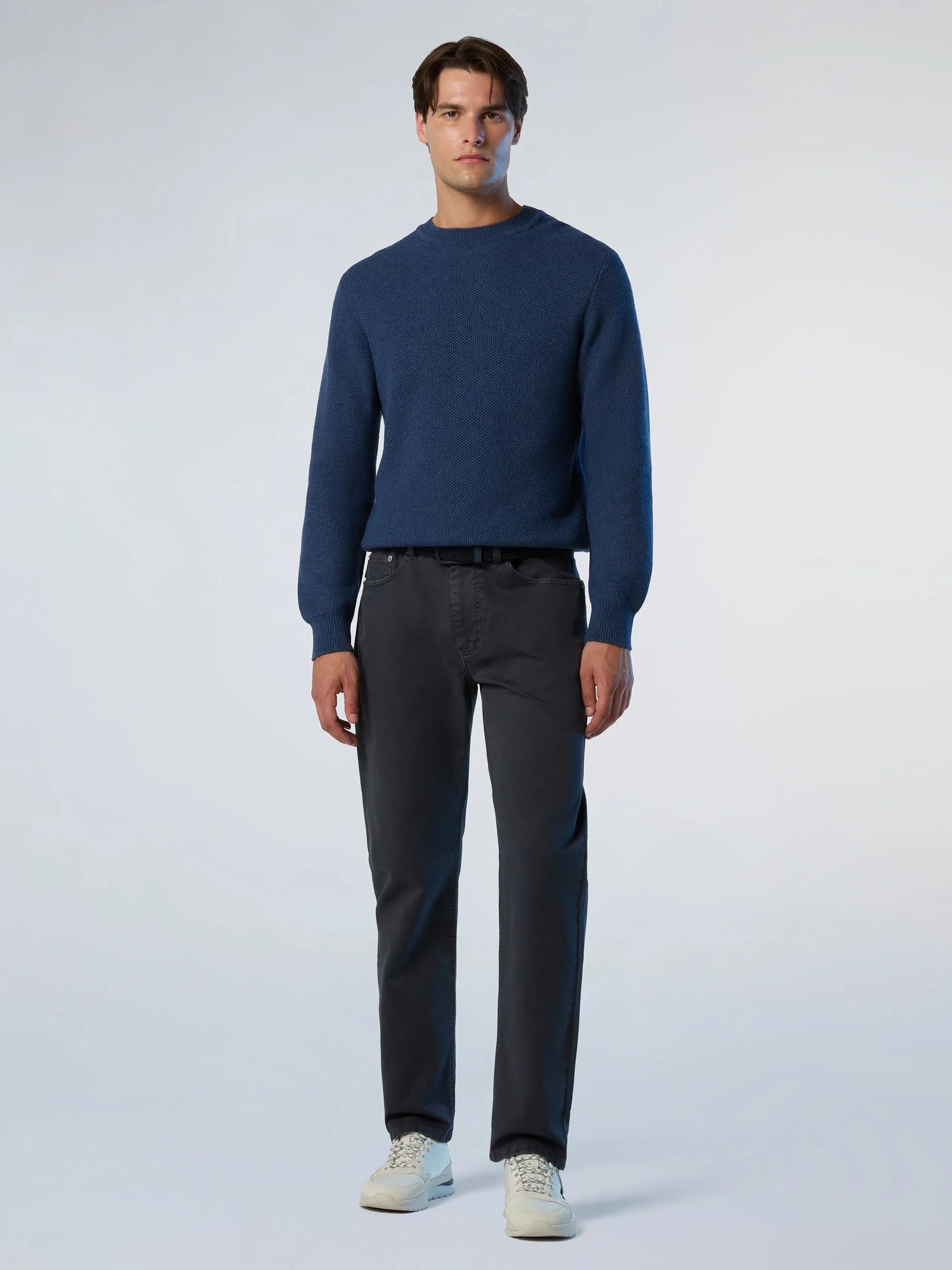 Honeycomb crew-neck sweater - Image 17