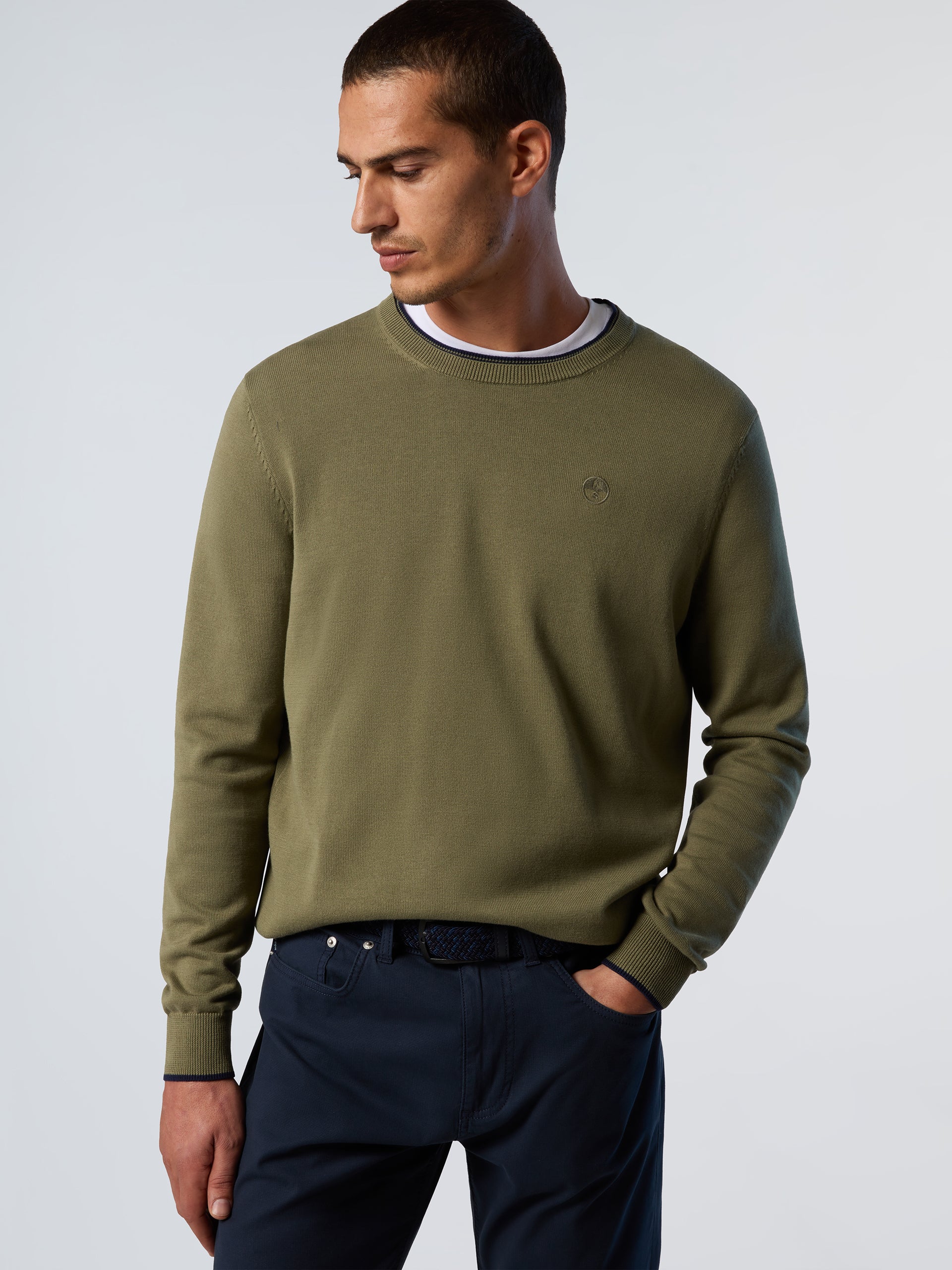 Sweater with embroidered logo - Image 2
