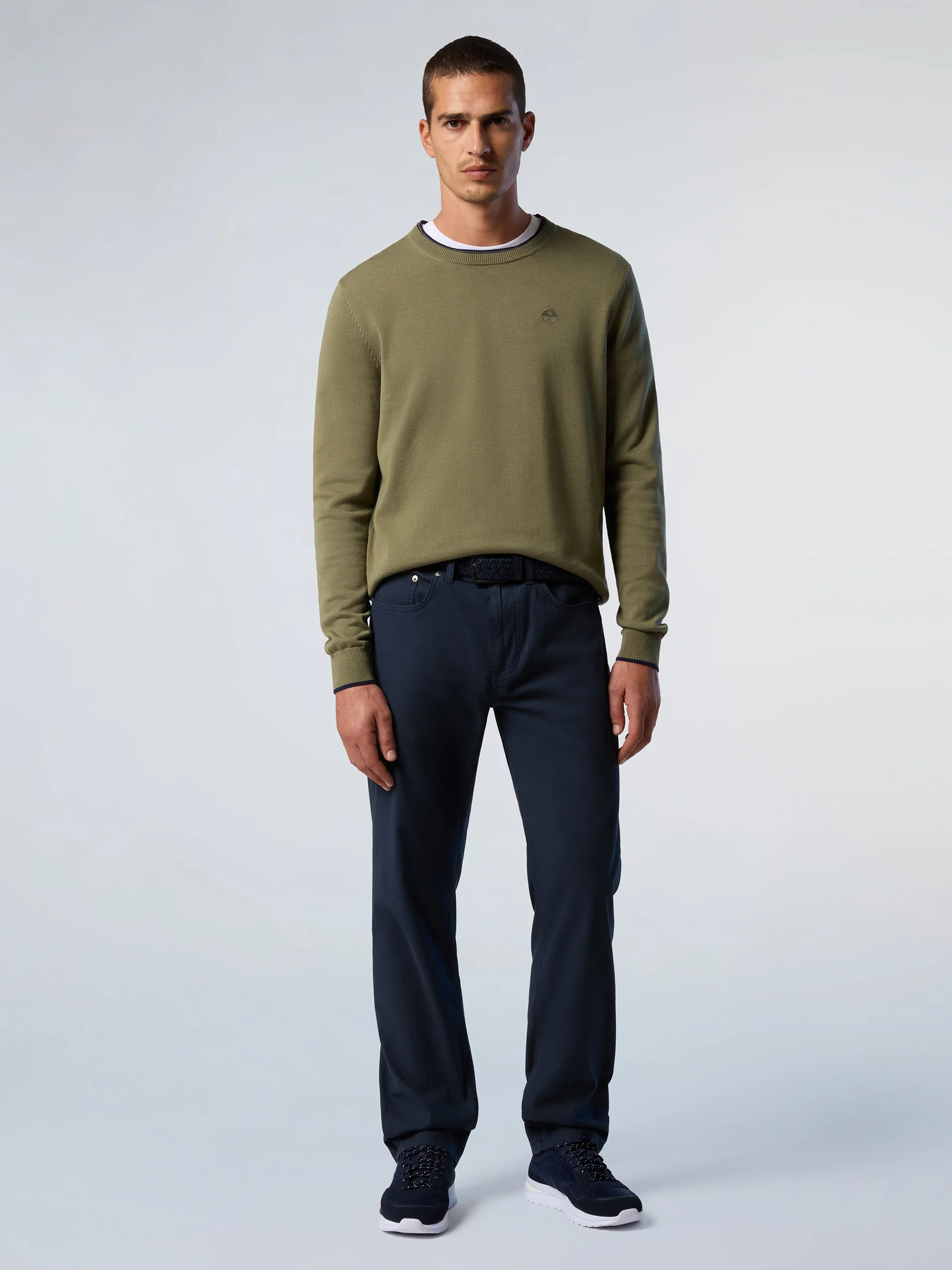 Sweater with embroidered logo - Image 5