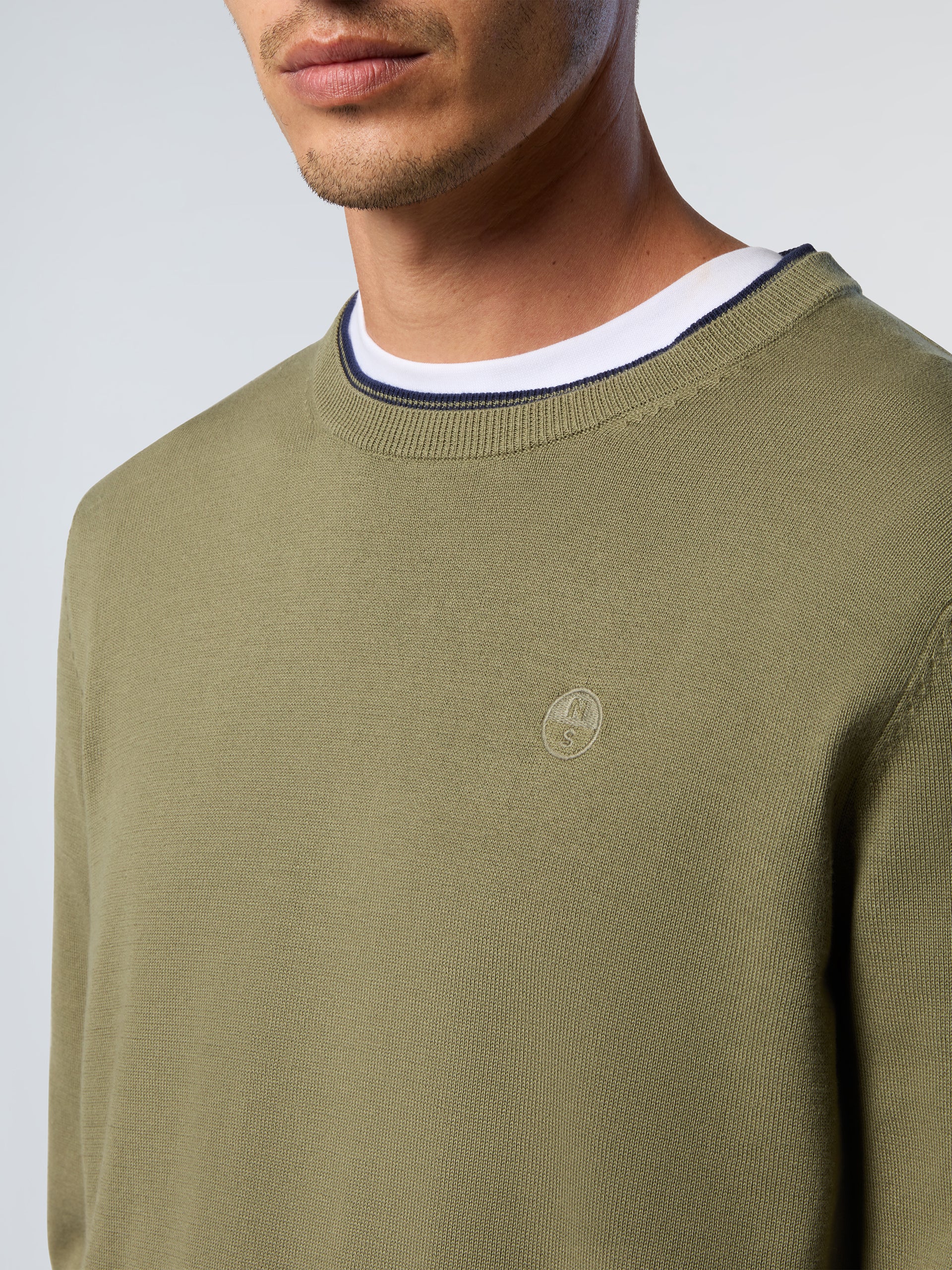 Sweater with embroidered logo - Image 6
