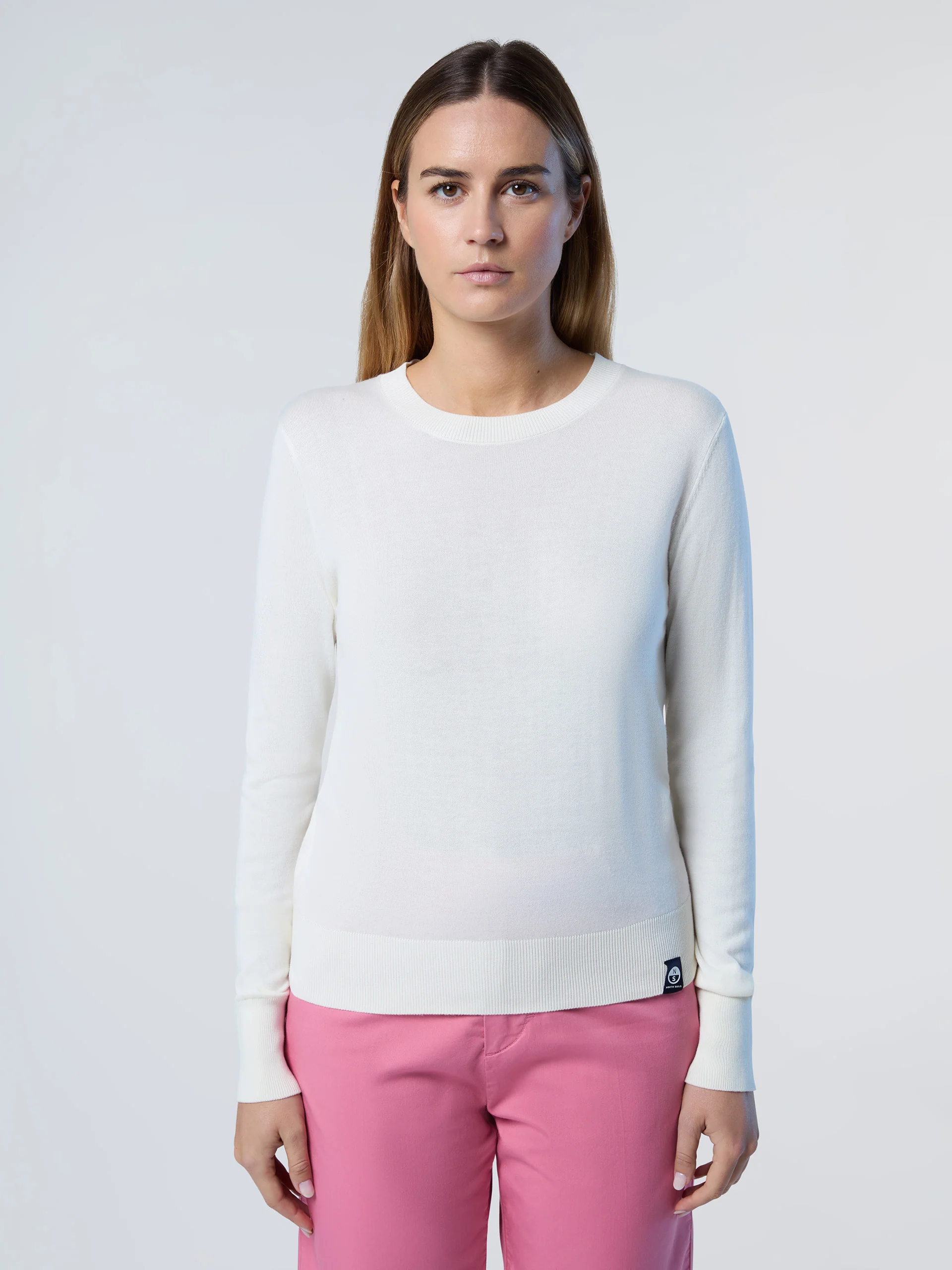 Aloe crew-neck sweater