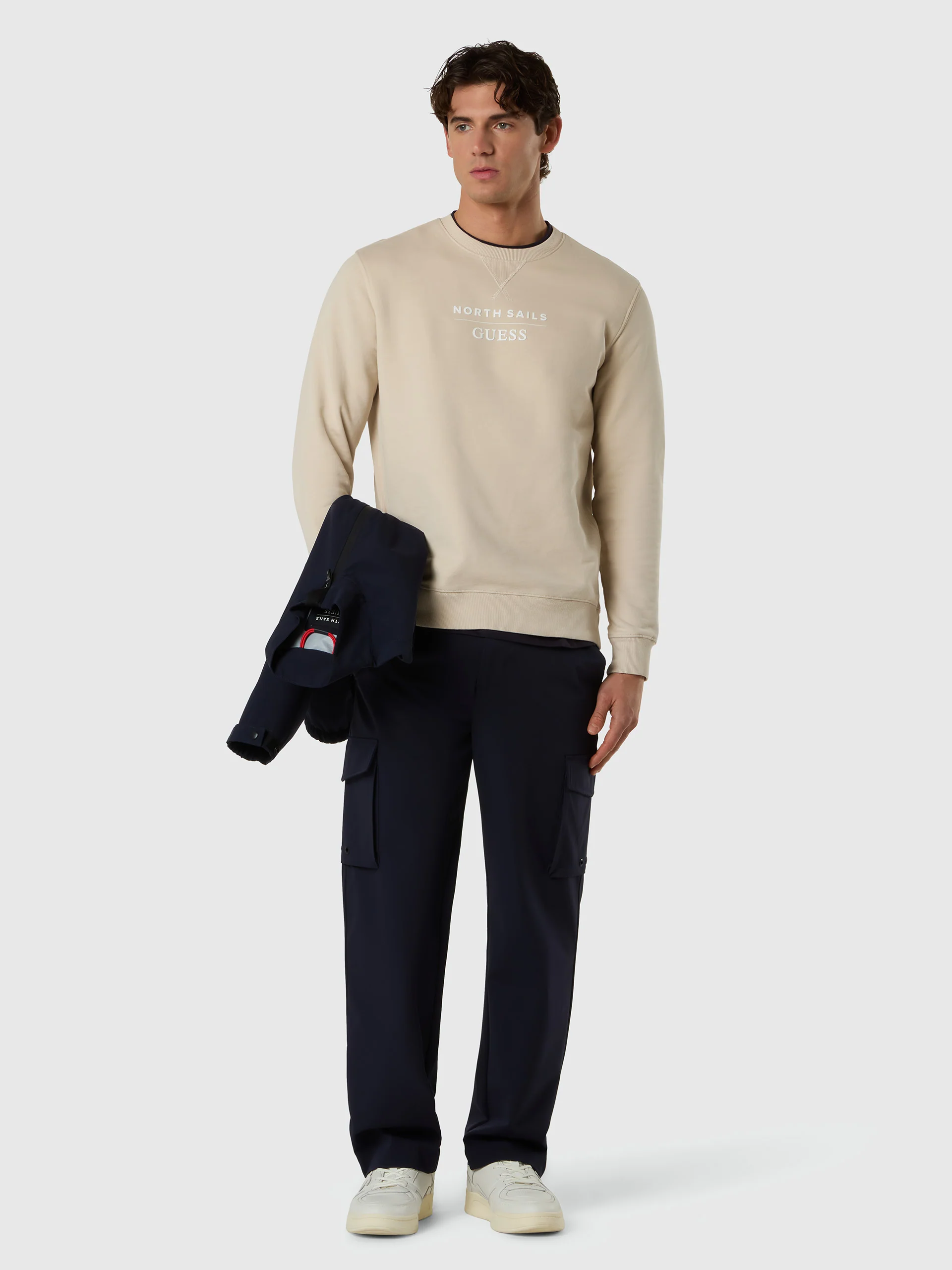 GUESS X NORTH SAILS CREWNECK SWEATER
