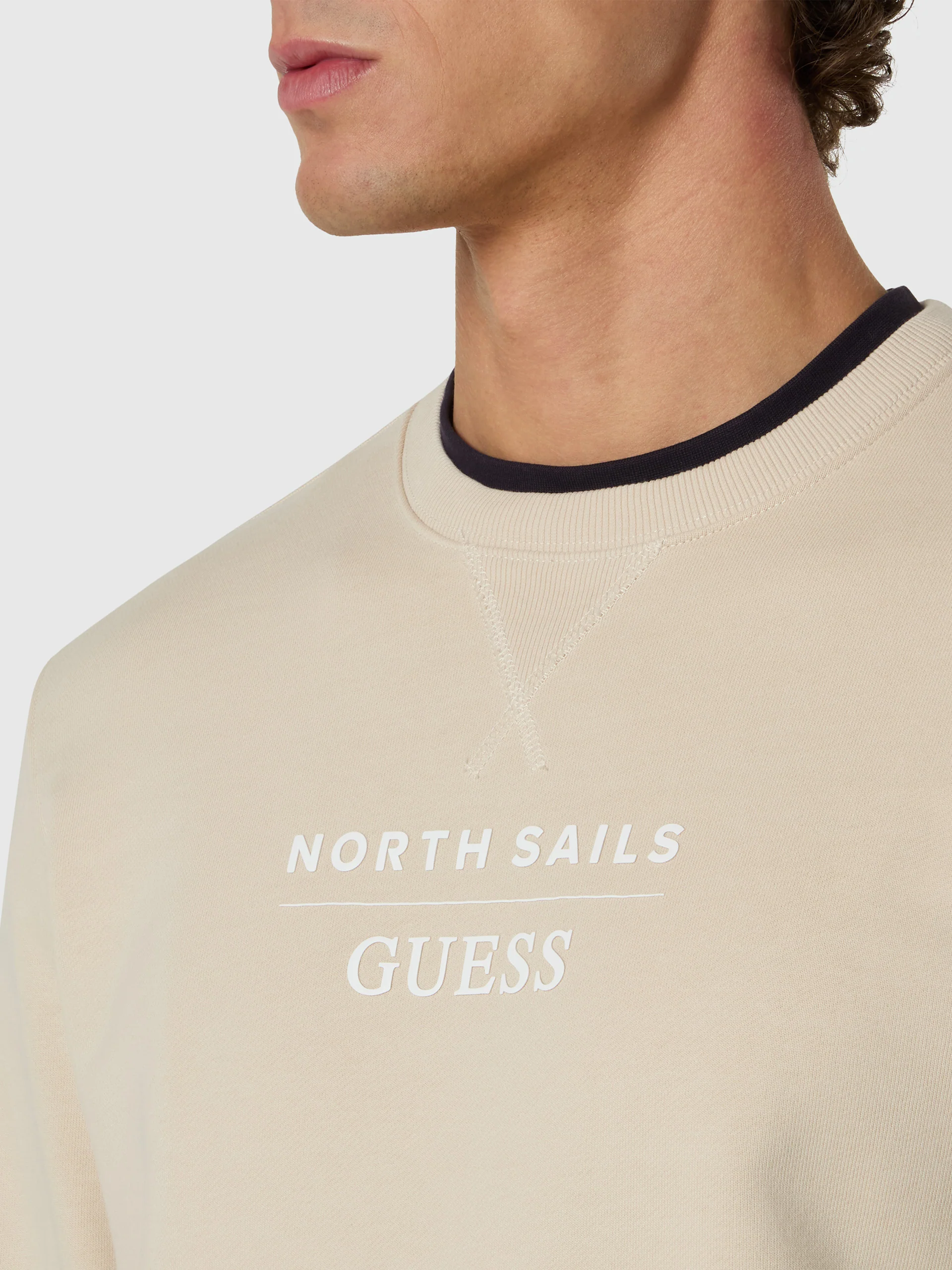 GUESS X NORTH SAILS CREWNECK SWEATER - Image 2
