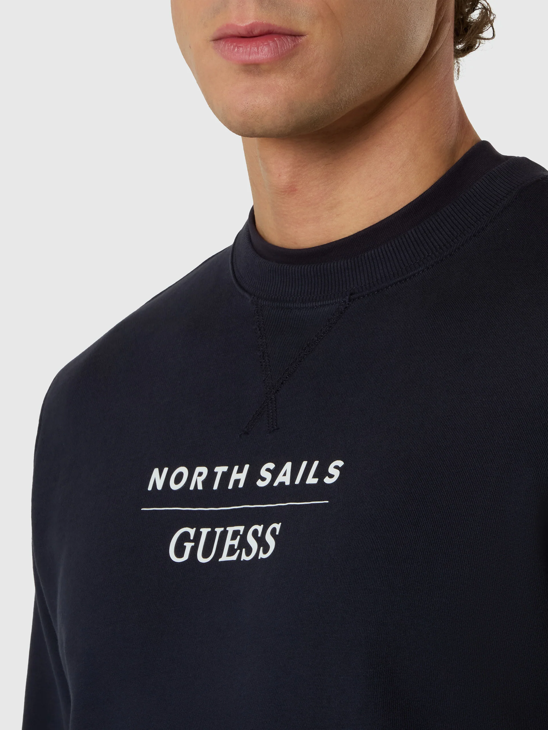GUESS X NORTH SAILS CREWNECK SWEATER - Image 8