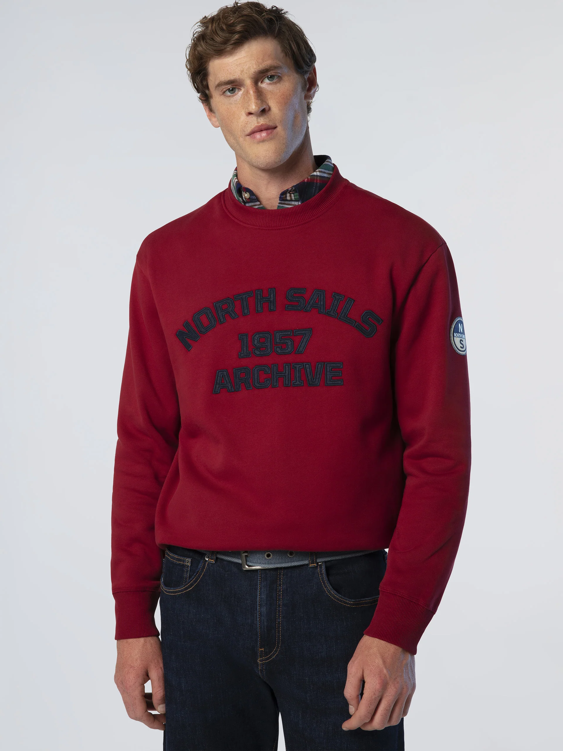 Archive sweatshirt with eyelet - Image 8
